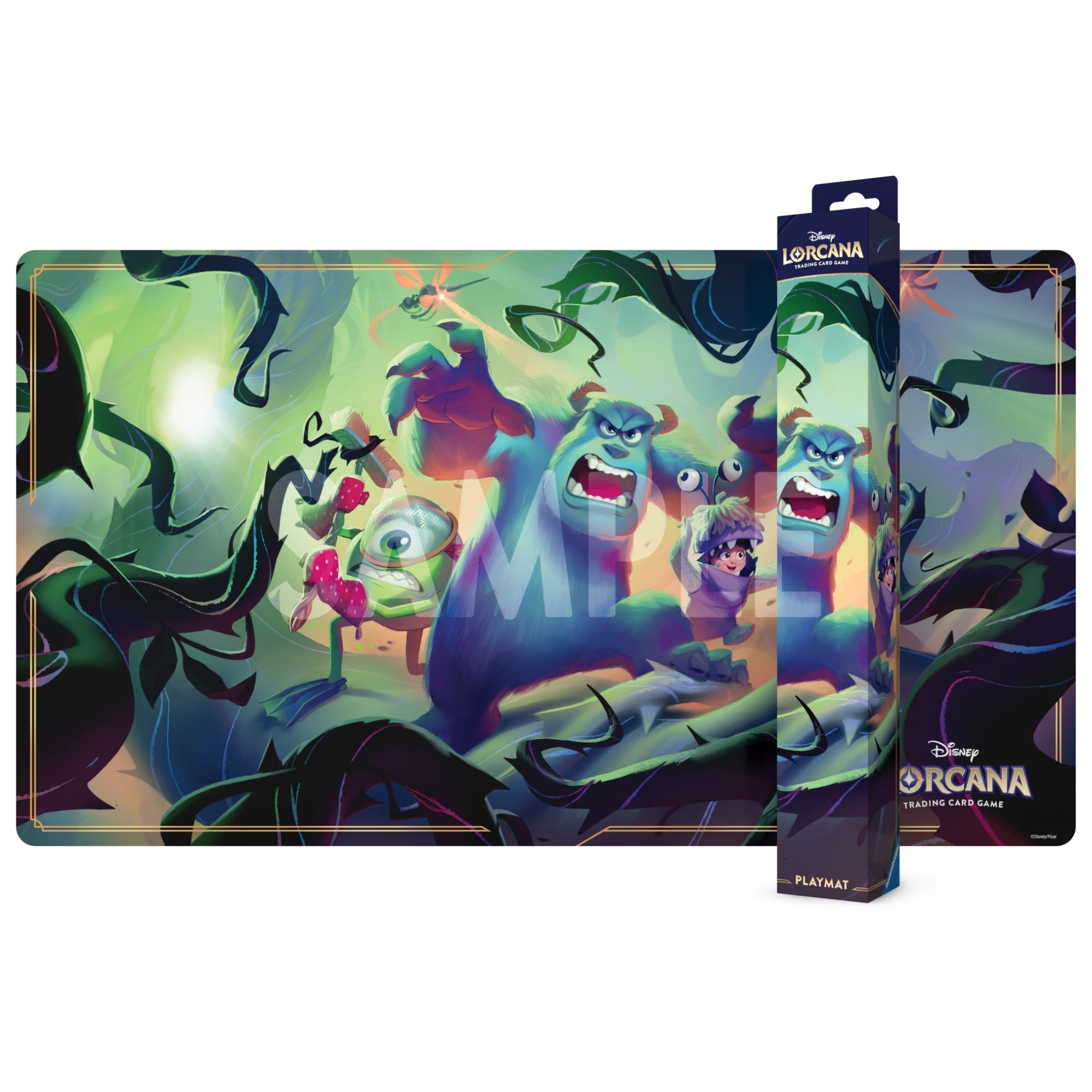 Disney Lorcana ヴァインズアタック プレイマット　美品 Disney Lorcana Trading Card Game Attack of the Vine! Monsters Inc