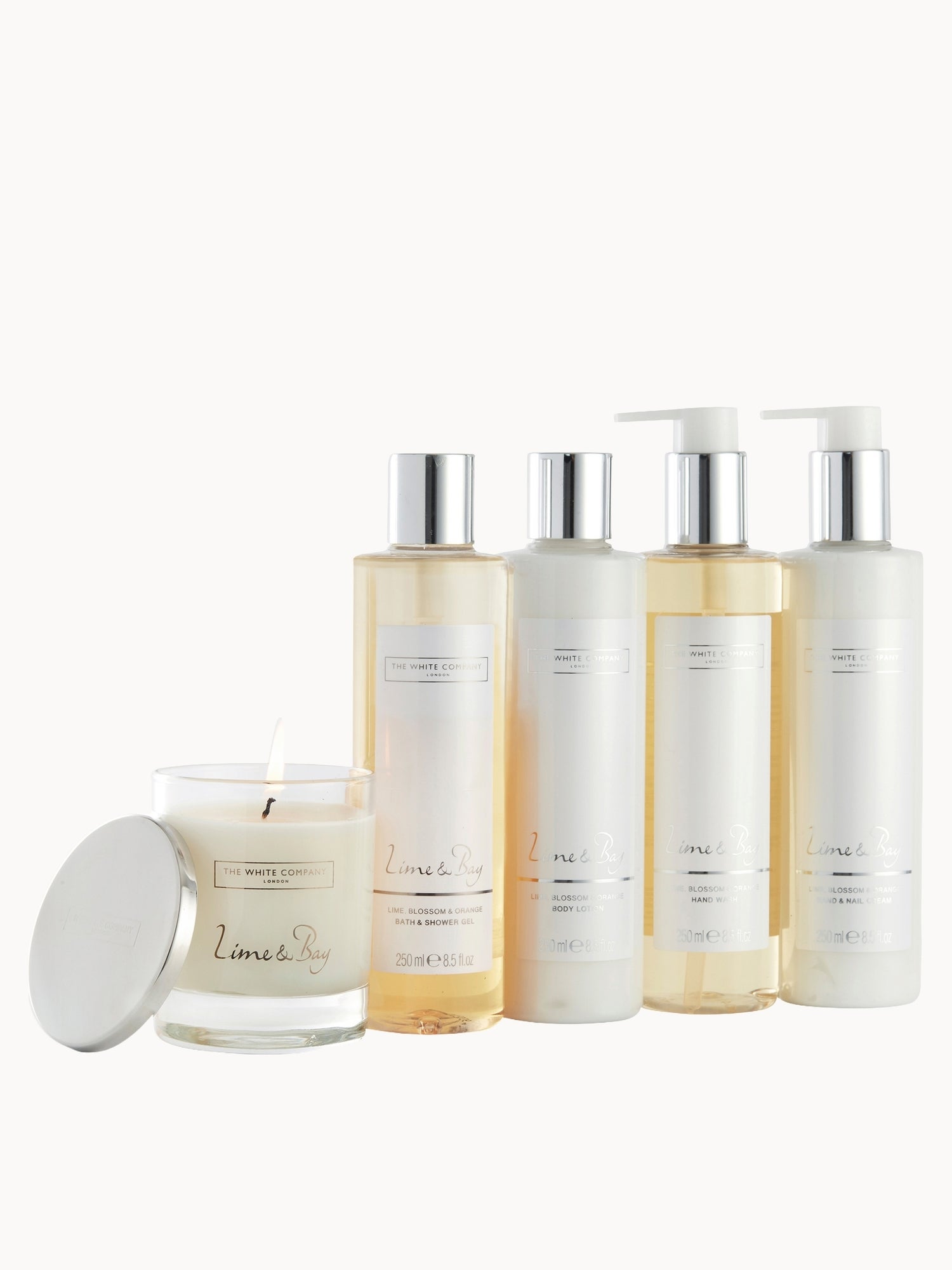The White Company Lime & Bay Indulgence Set