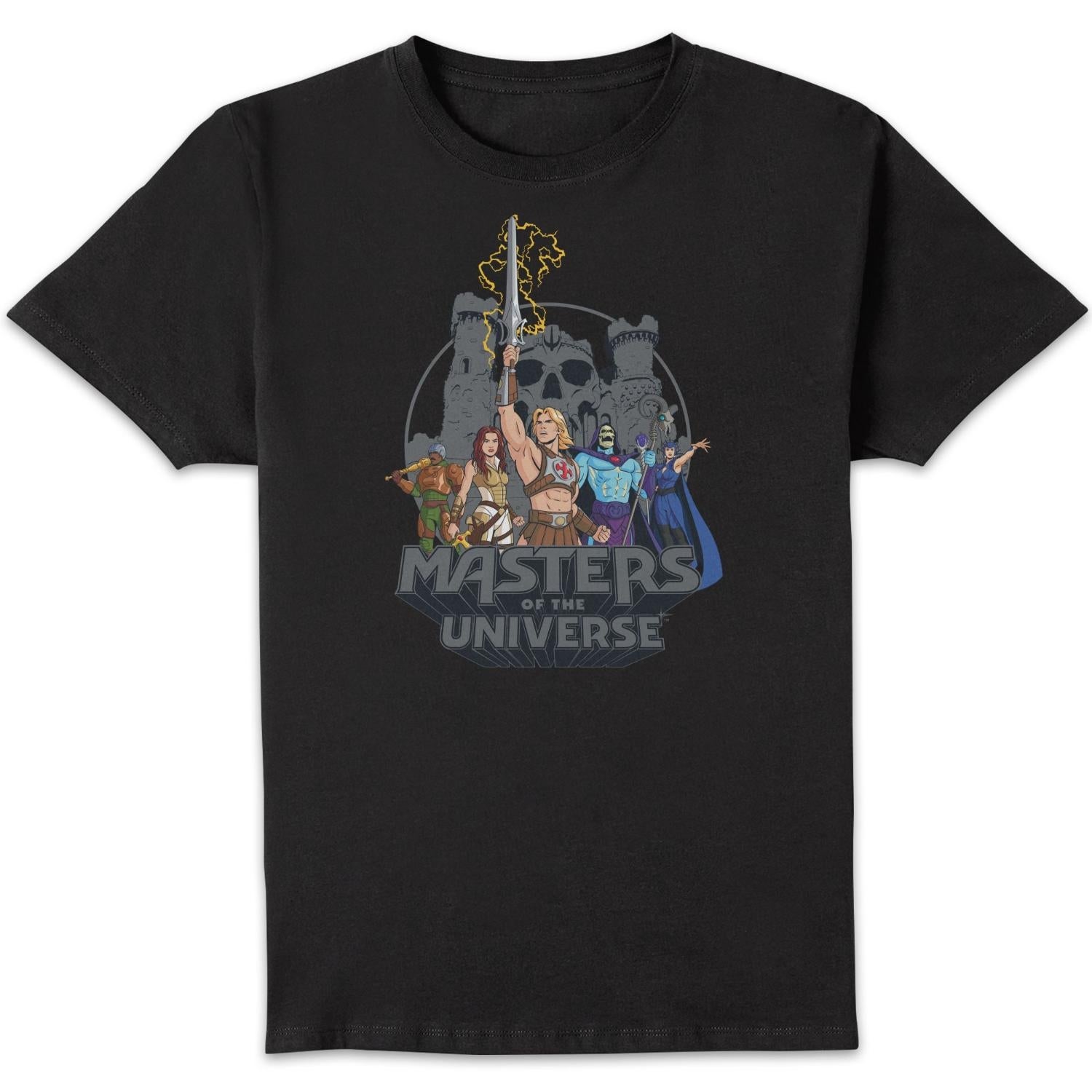 Masters Of The Universe Group Pose T-Shirt Black - XL | Zavvi UK