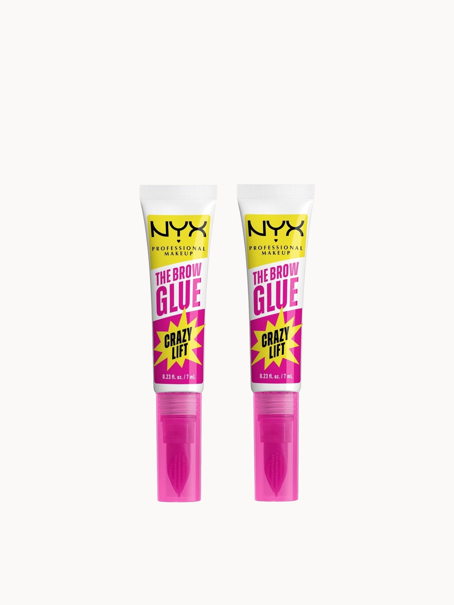 NYX Professional Makeup The Brow Glue Crazy Lift Duo