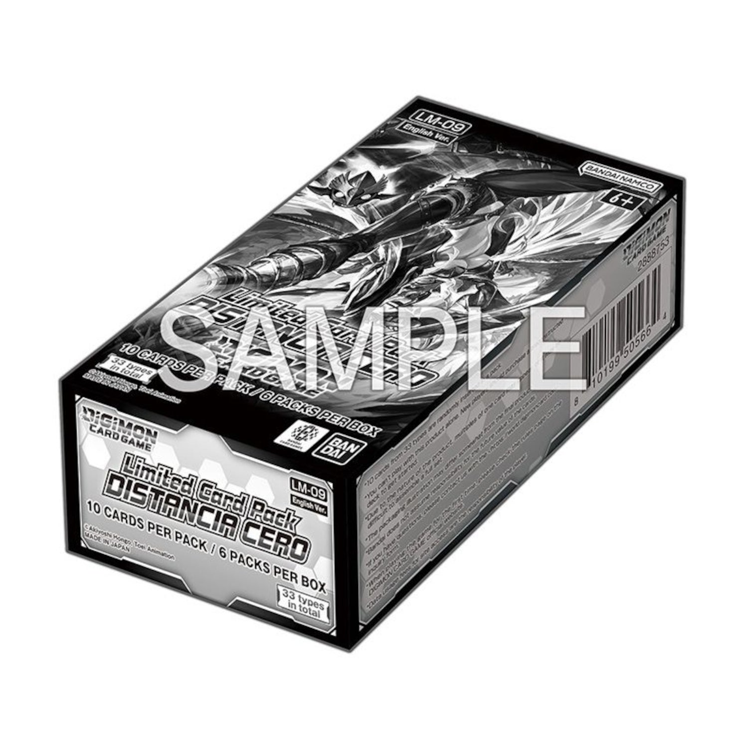 Digimon Card Game: Limited Card Pack Distancia Cero (LM-09) (6