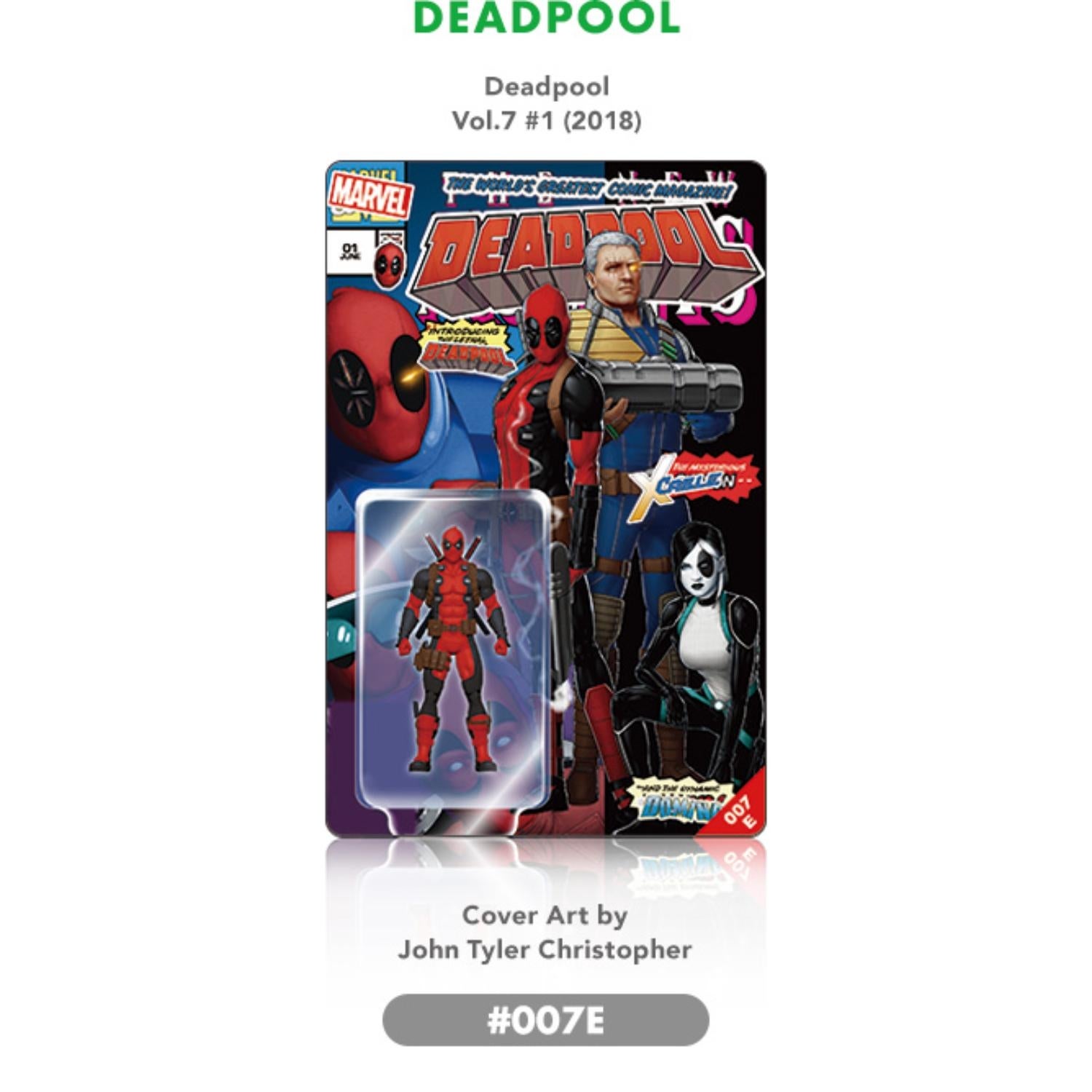 Hot-Toys-Pocket Cover Marvel 007E Deadpool | Zavvi UK