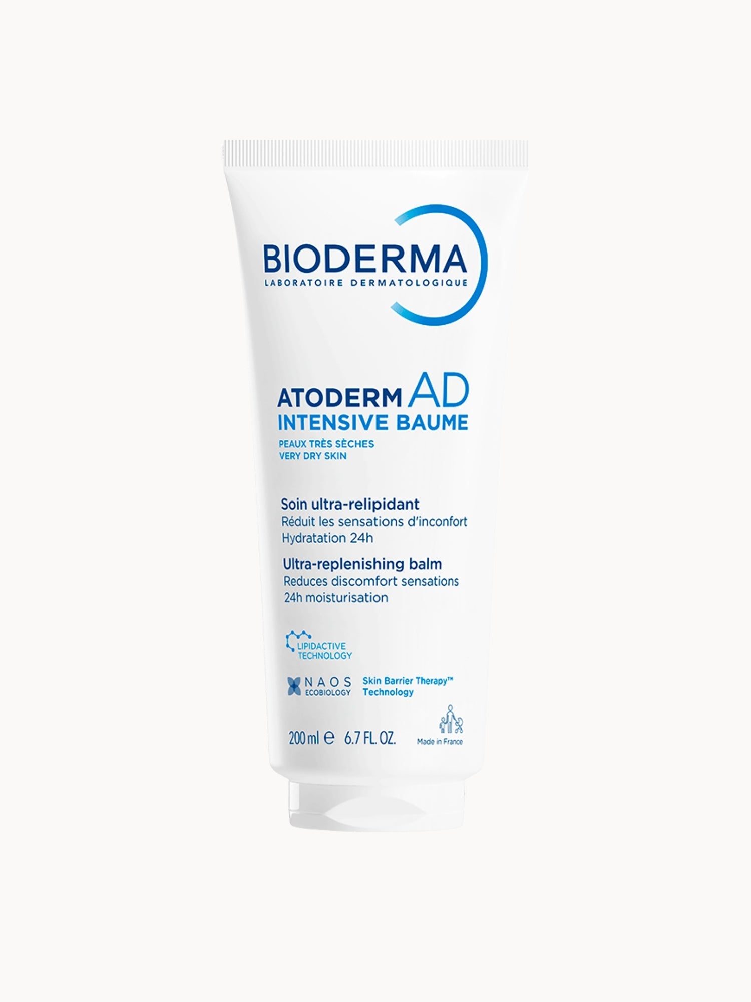Bioderma Atoderm AD Intensive Balm Face & Body Cream for Very Dry Eczema Prone Itchy Skin 200ml