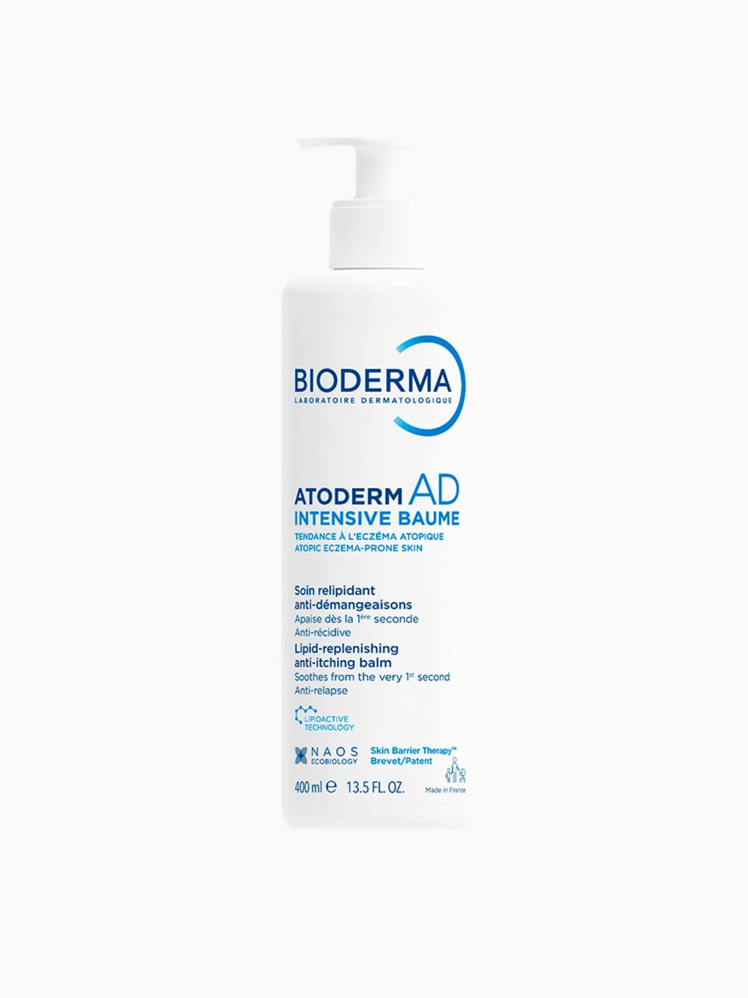 Bioderma Atoderm AD Intensive Balm Face & Body Cream for Very Dry Eczema Prone Itchy Skin 400ml