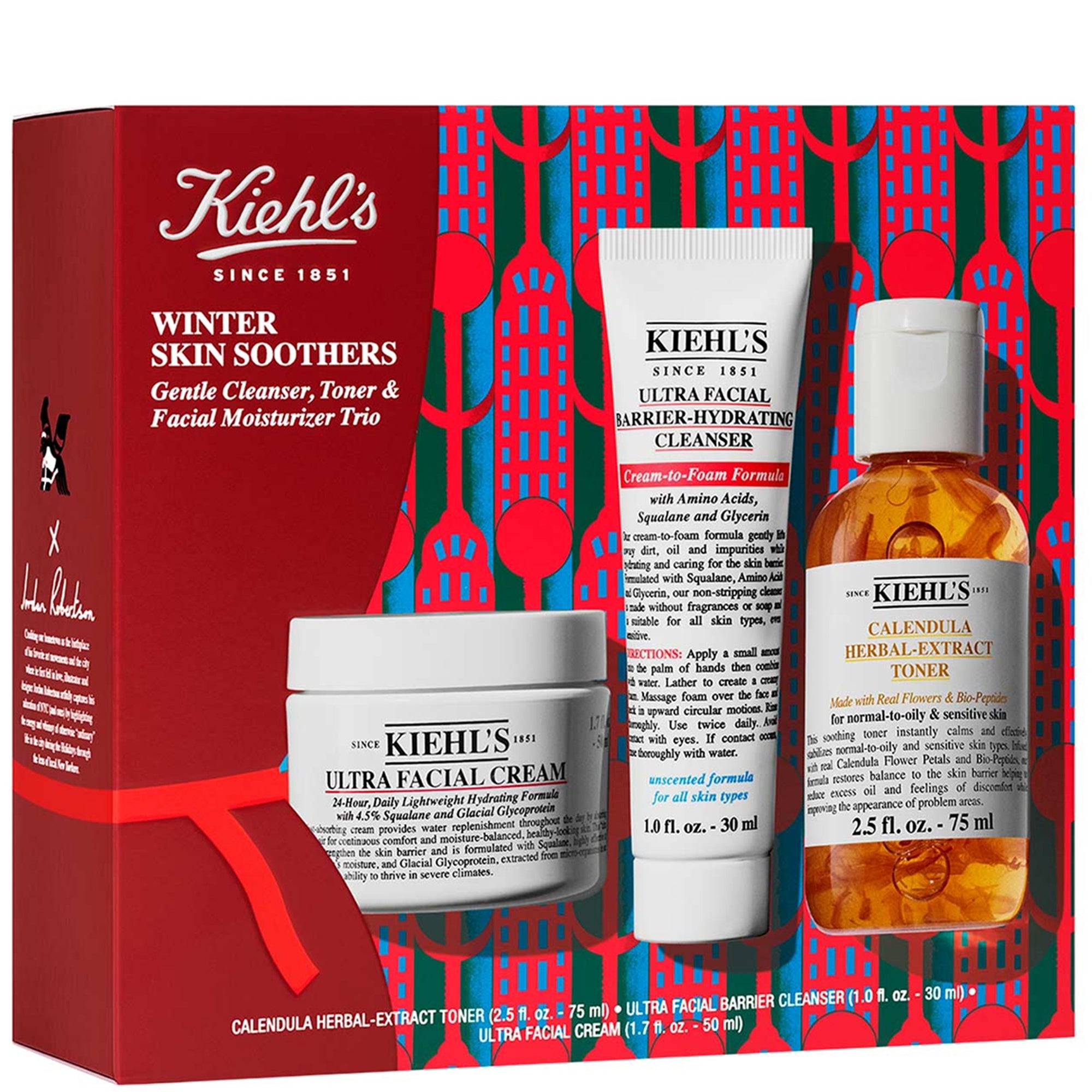Kiehl's Cleanse, Tone and Hydrate Gift Set | Cult Beauty