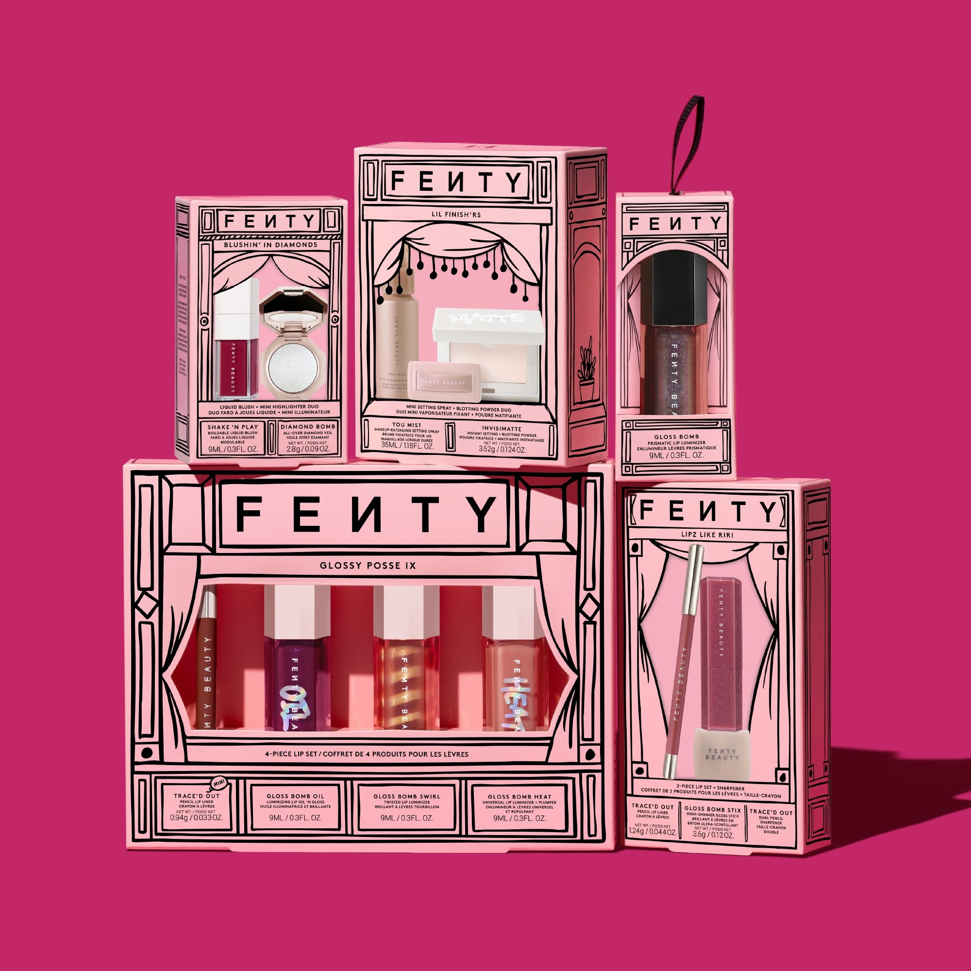 Fenty Beauty Lil Finish'Rs 2-Piece Face Set | Cult Beauty