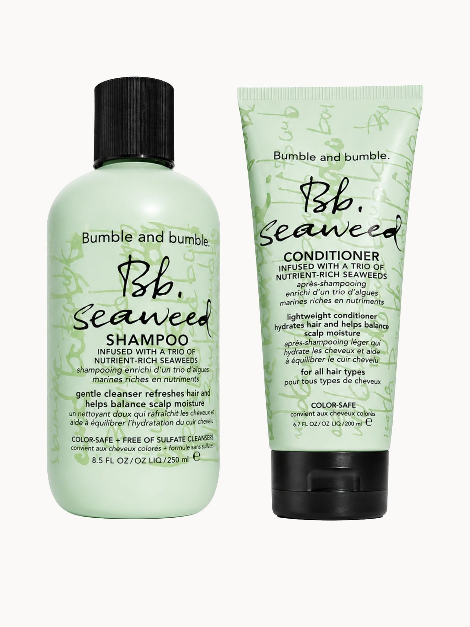 Bumble and bumble Seaweed Nourishing Shampoo 250ml & Seaweed Conditioner 200ml Bundle