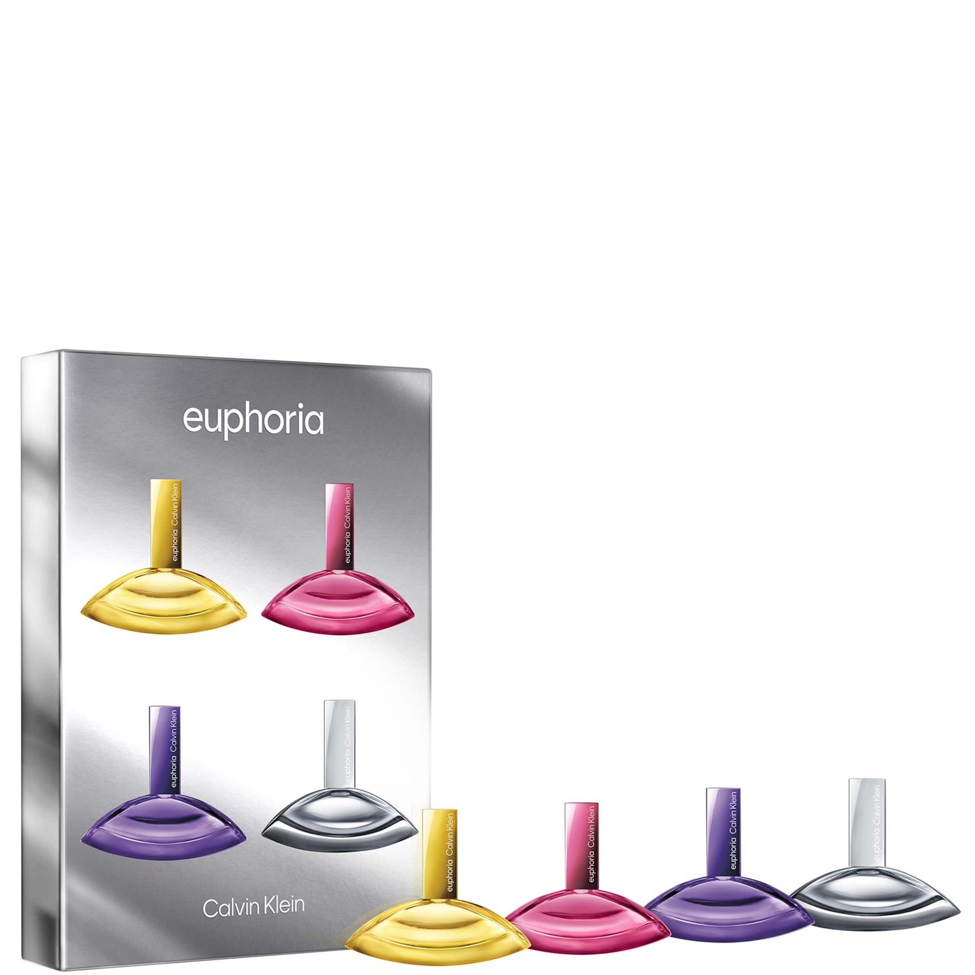 calvin klein euphoria intense ekstrakt perfum 4 ml   zestaw  