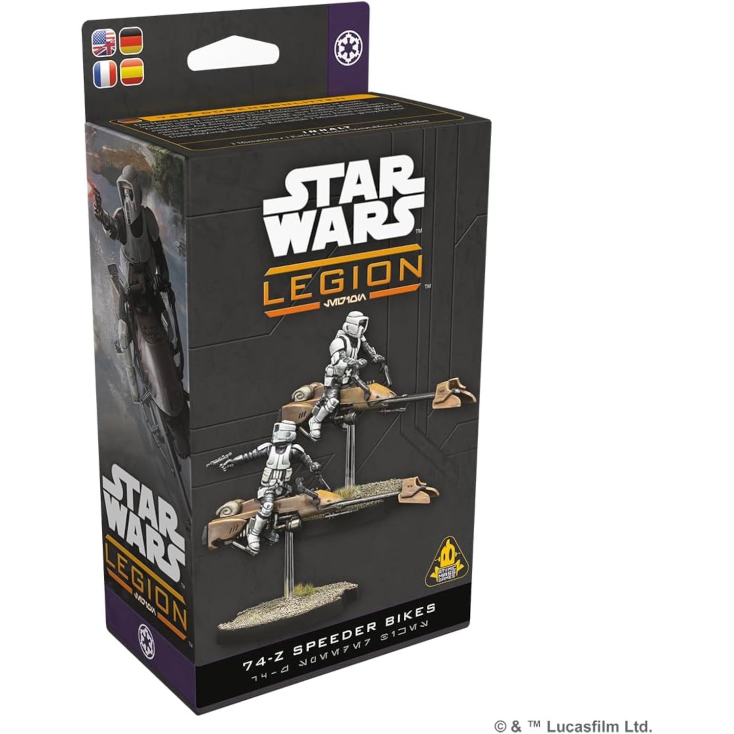 Star Wars: Legion 74 Z Speeder Bike Unit Expansion Miniatures