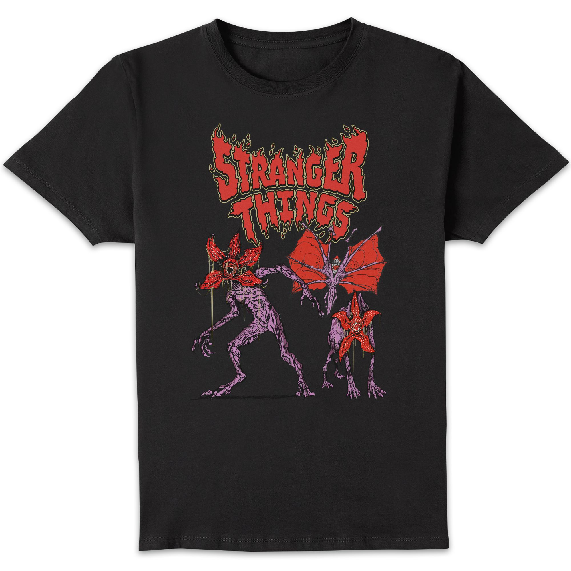 Stranger Things - Demobeasts T-Shirt Black - XXL | Zavvi UK