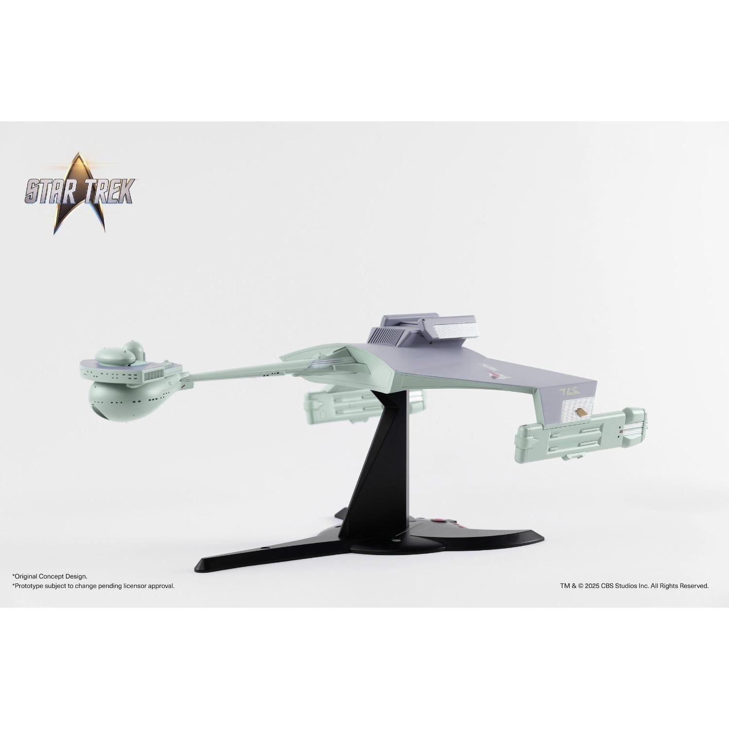 Star Trek TOS DieCast Replica 1/350 Klingon D7 Battle Cruiser