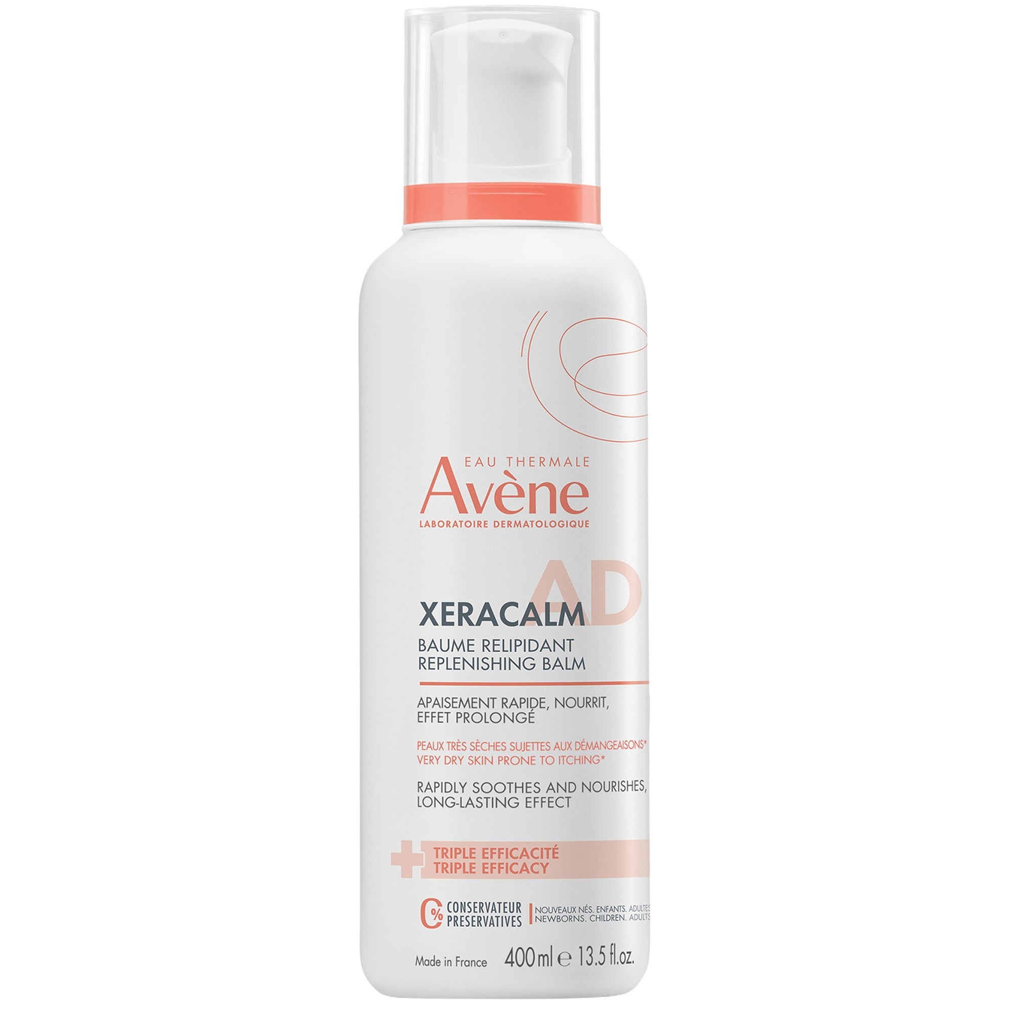Avène XeraCalm A.D Lipid-Replenishing Cream 400ml | Dermstore