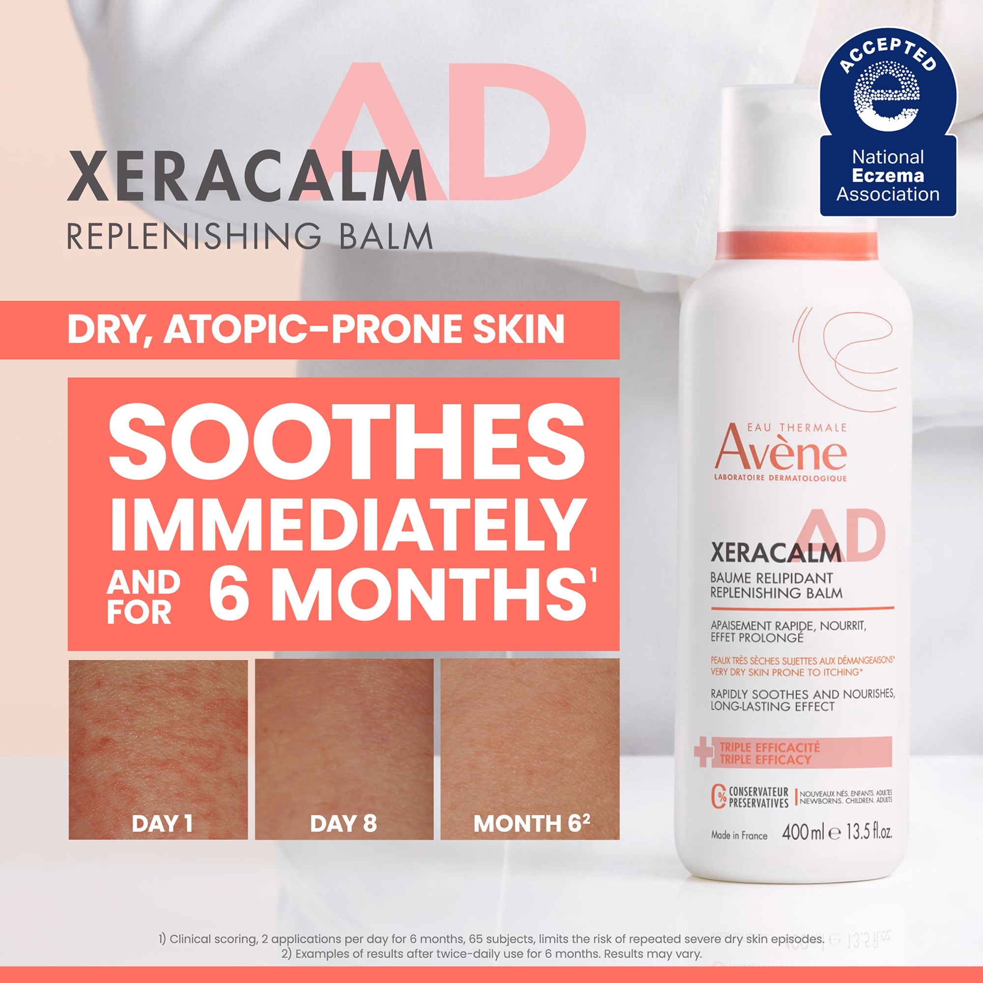 Avène Xeracalm AD Replenishing Balm (400ml) | Dermstore