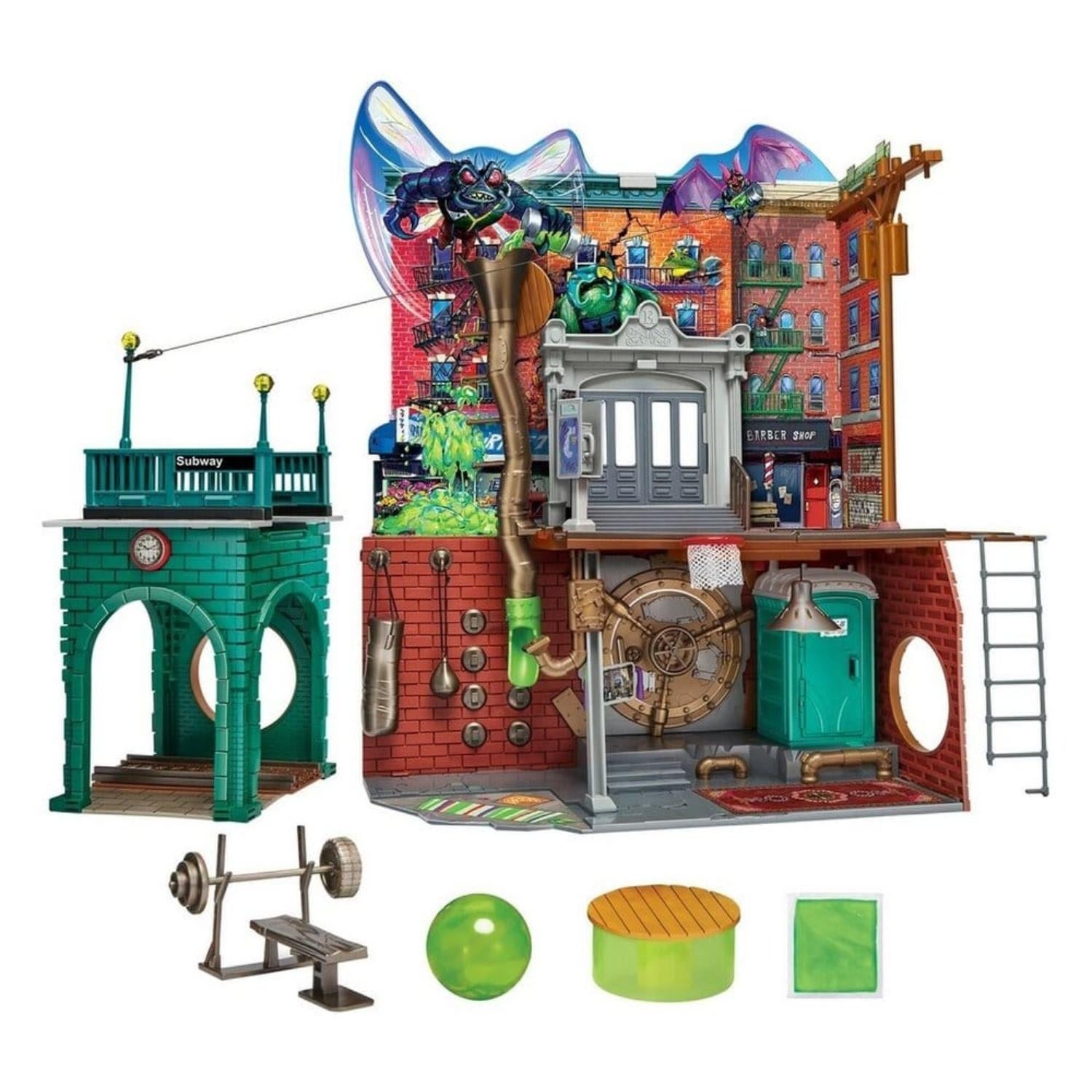 Teenage Mutant Ninja Turtles: Mutant Mayhem Playset Sewer Lair New