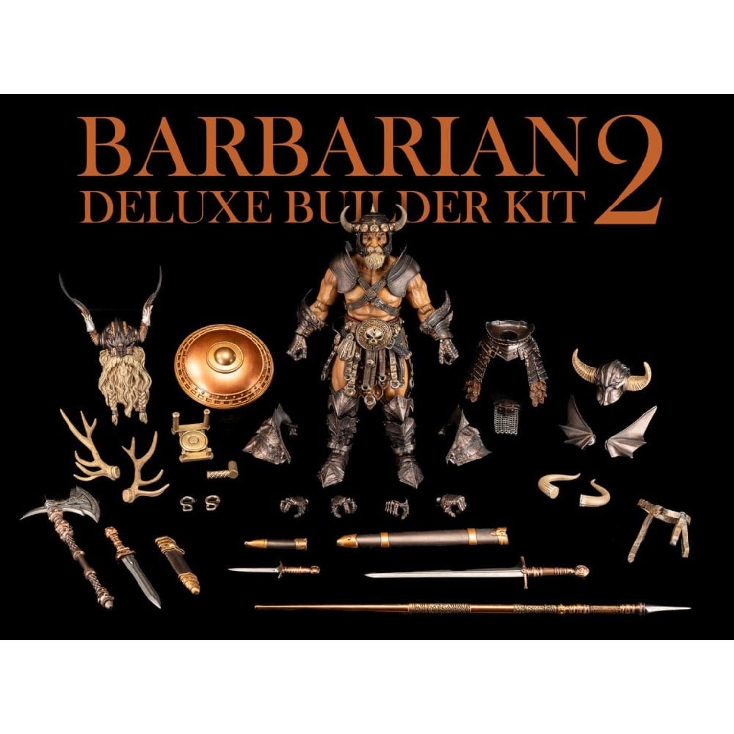 Mythic Legions: Reinforcement 3 Barbarian Builder Kit 2 Deluxe