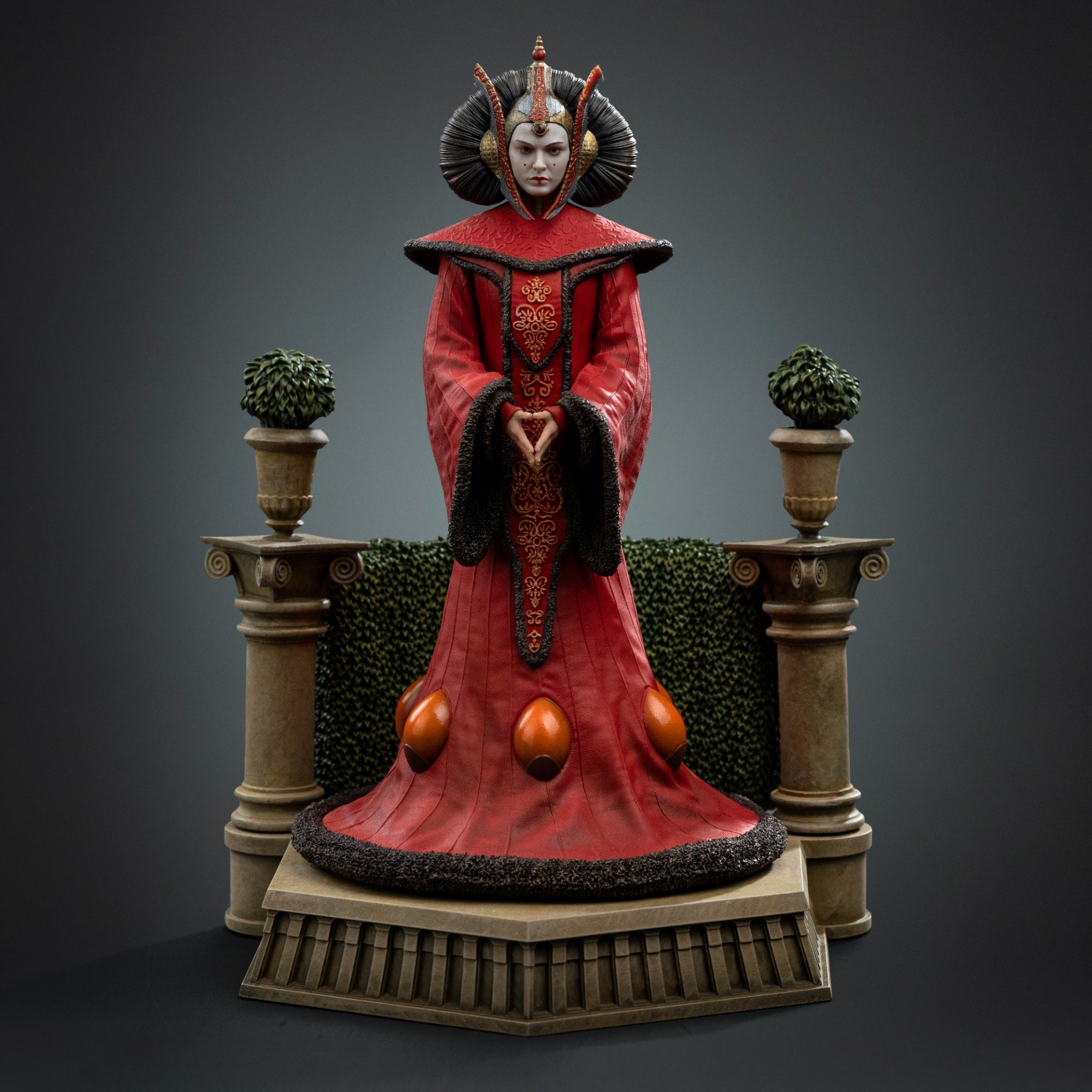 Star Wars Queen Amidala. スターウォーズ Iron Studios Star Wars Queen Amidala Art Scale 1/10 Statue