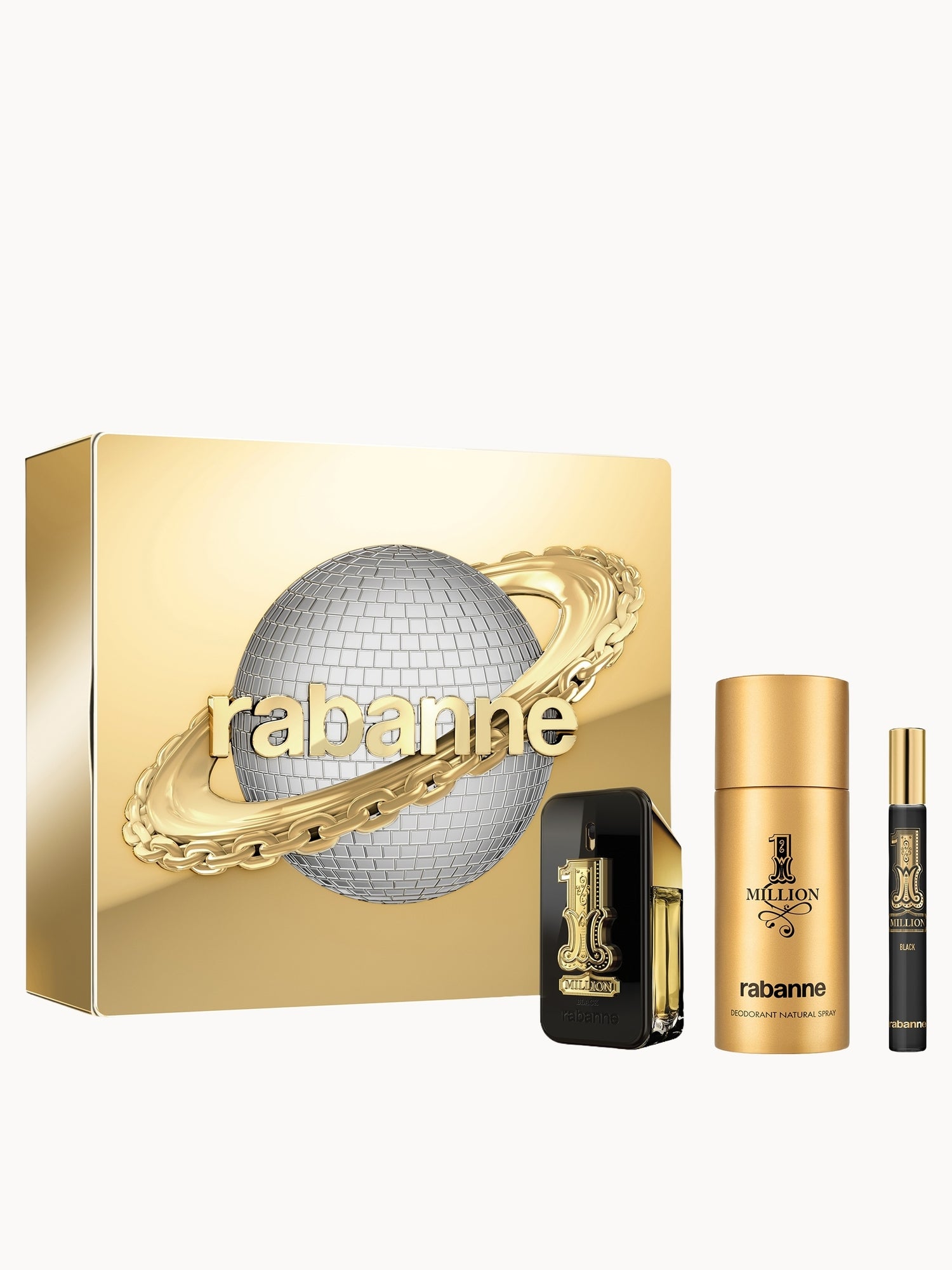 Rabanne 1 Million Black Set