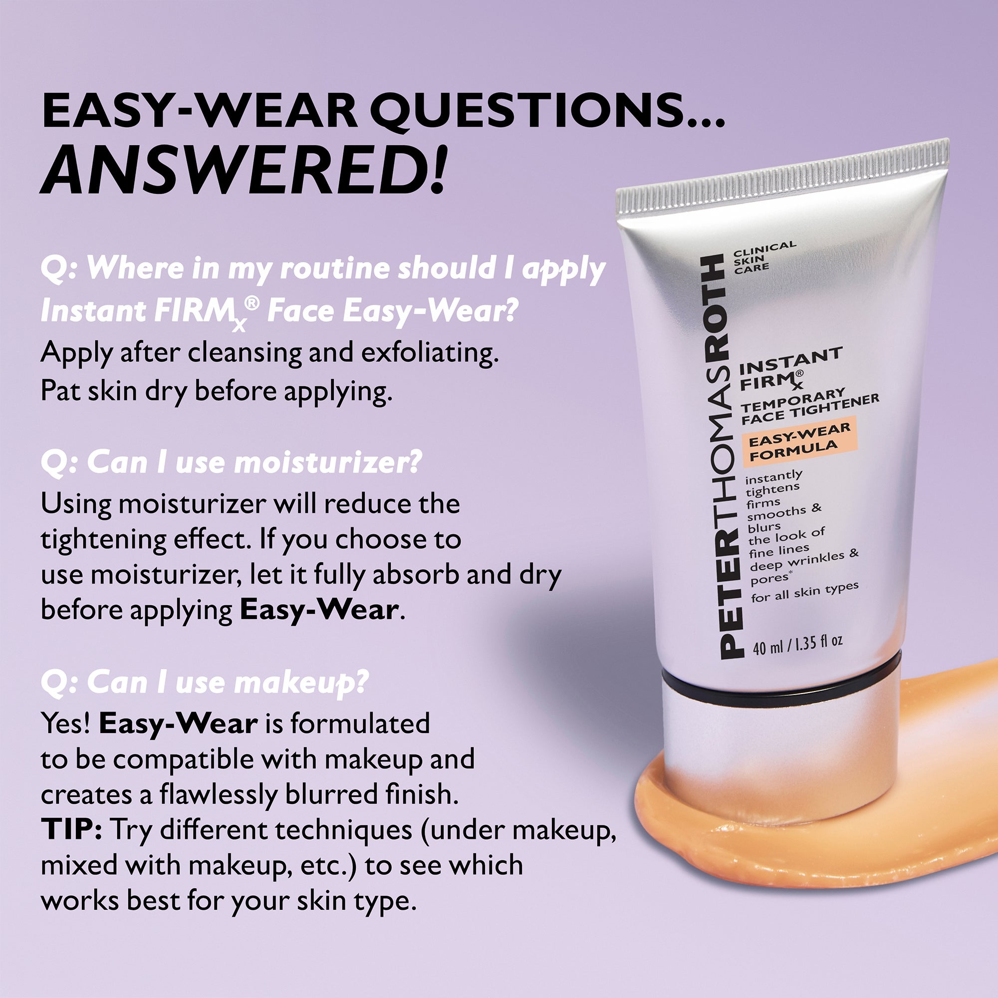 Peter Thomas Roth INSTANT FIRMx® ​Temporary Face Tightener Easy