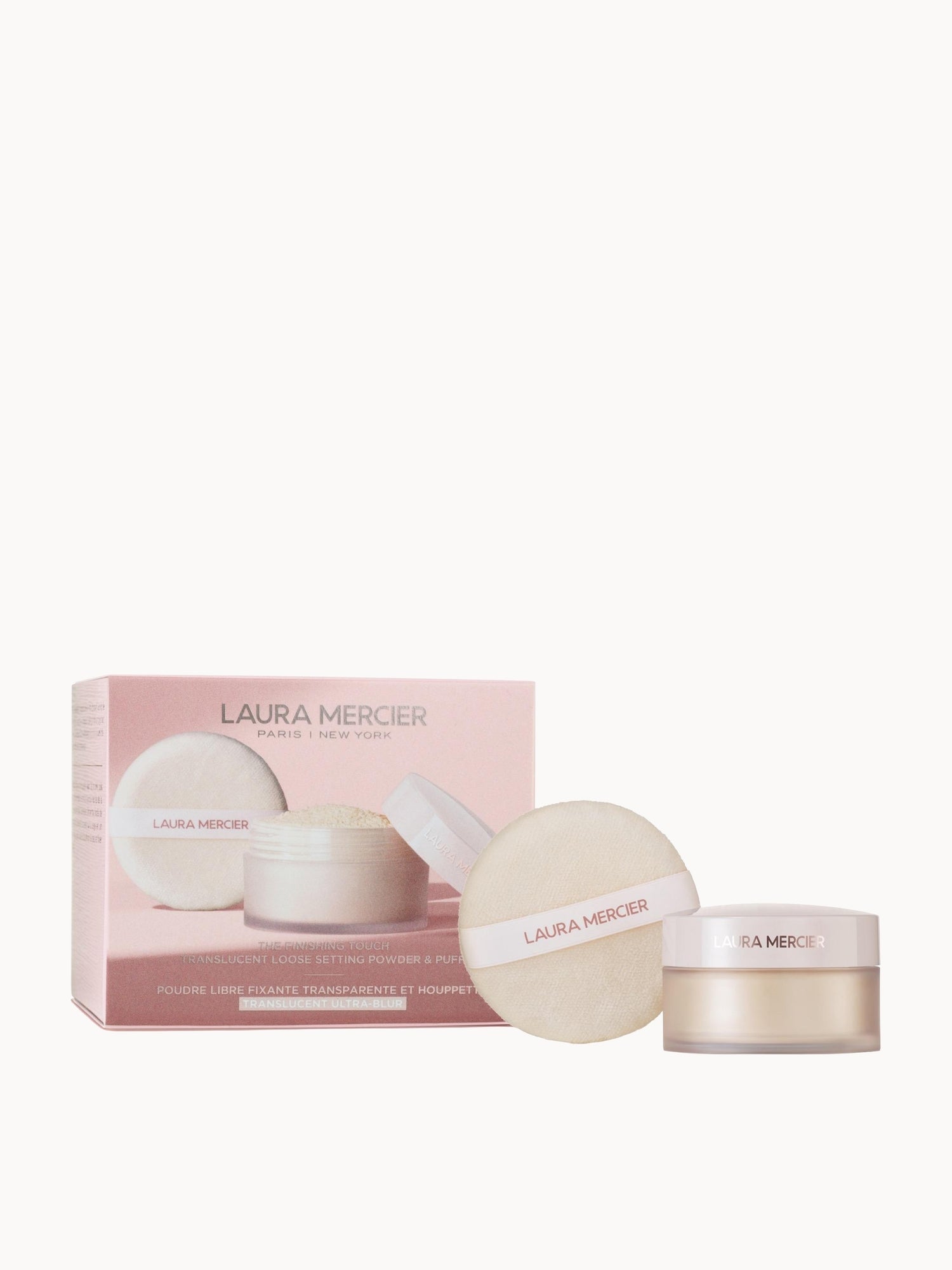 Laura Mercier The Finishing Touch Translucent Loose Setting Powder Ultra Blur & Puff - Translucent 20g (Worth £61)