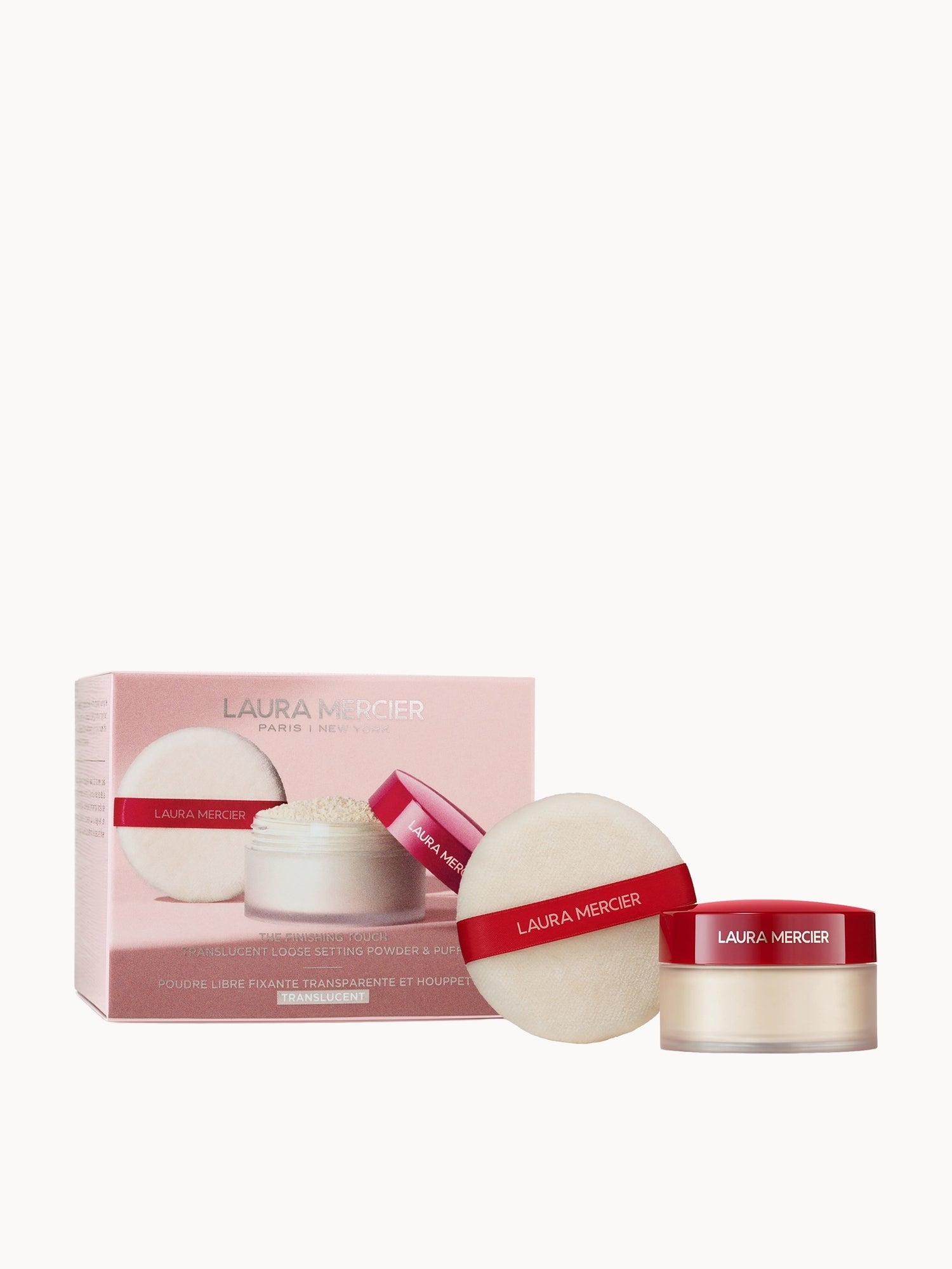 Laura Mercier The Finishing Touch Translucent Loose Setting Powder & Puff - Translucent 29g (Worth £55.50)