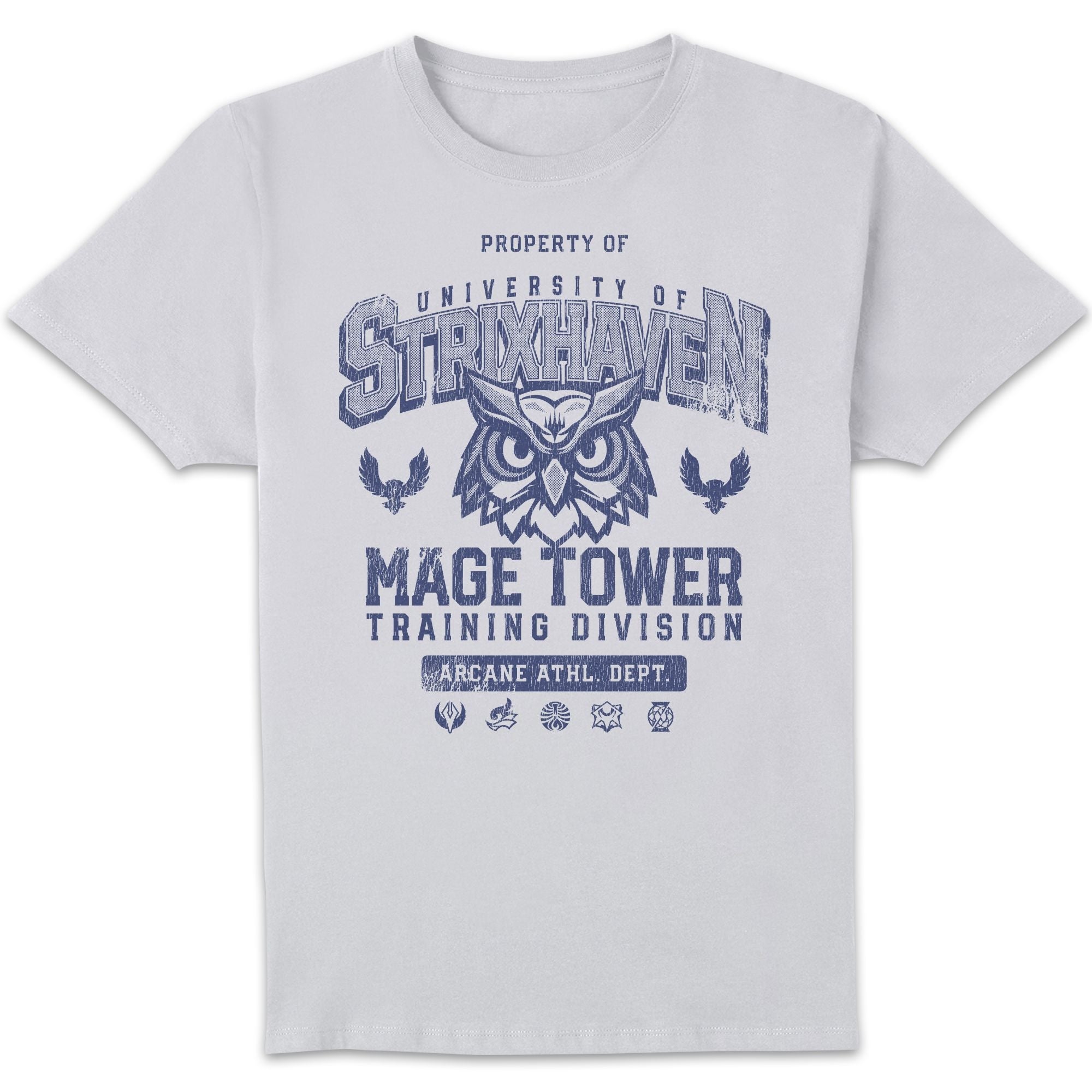 Magic the Gathering Mage Tower Training Division T-Shirt White - L
