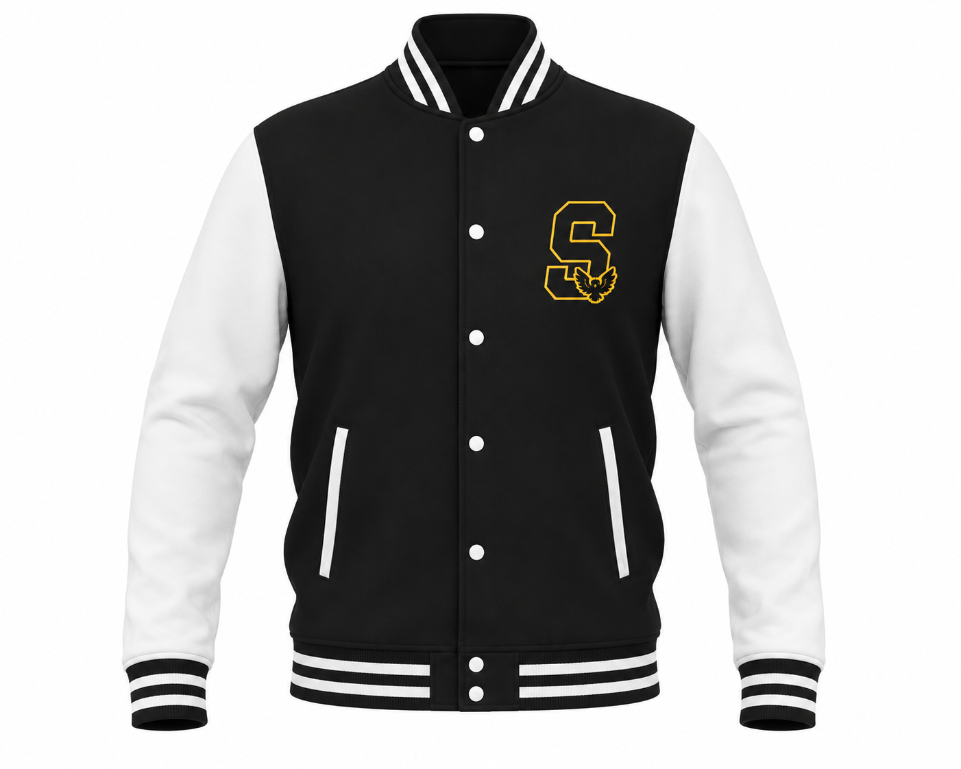 Magic the Gathering Strixhaven University Varsity Jacket Black