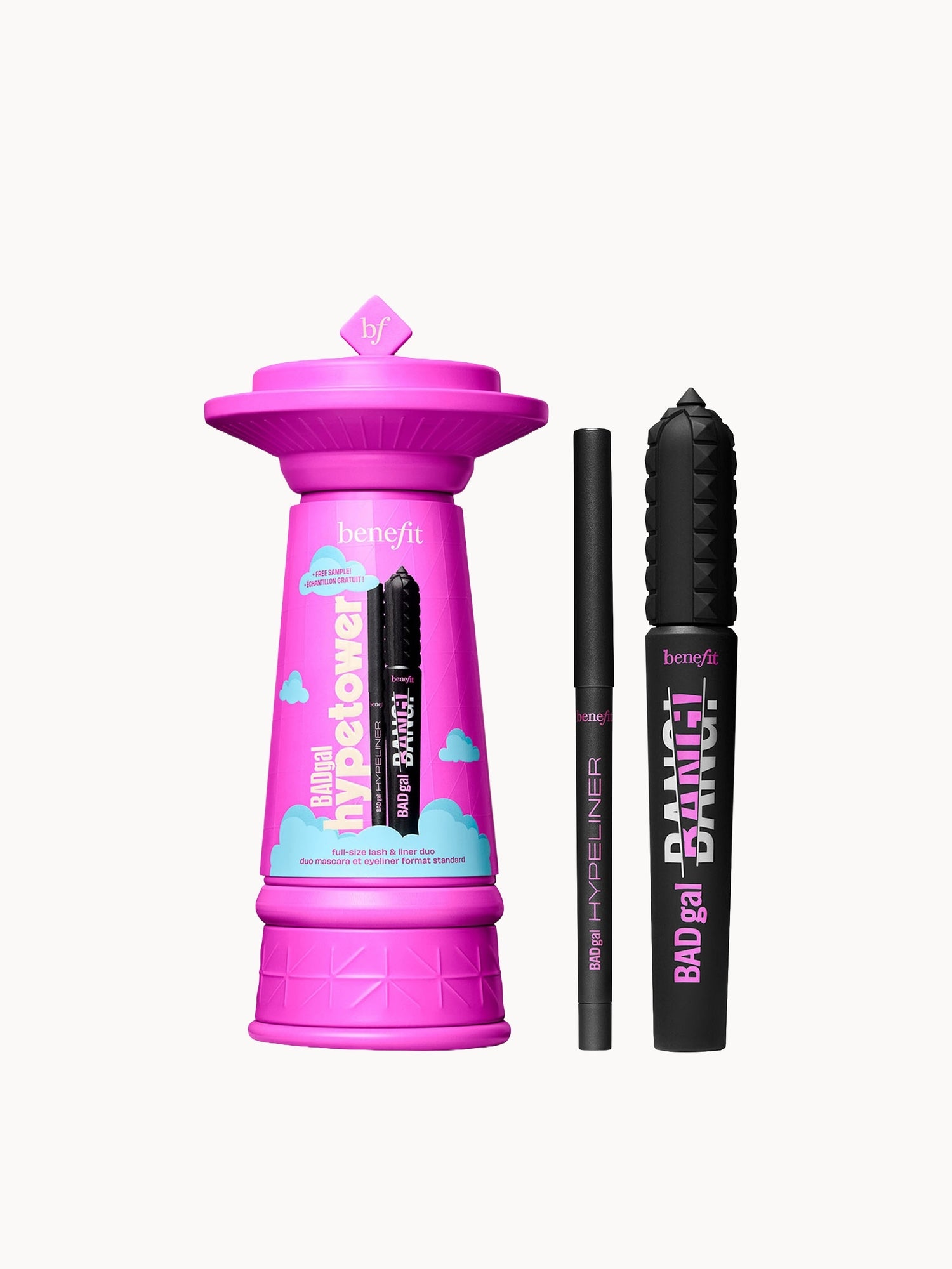 Benefit BADgal Hypetower Mascara & Eyeliner Duo Gift Set