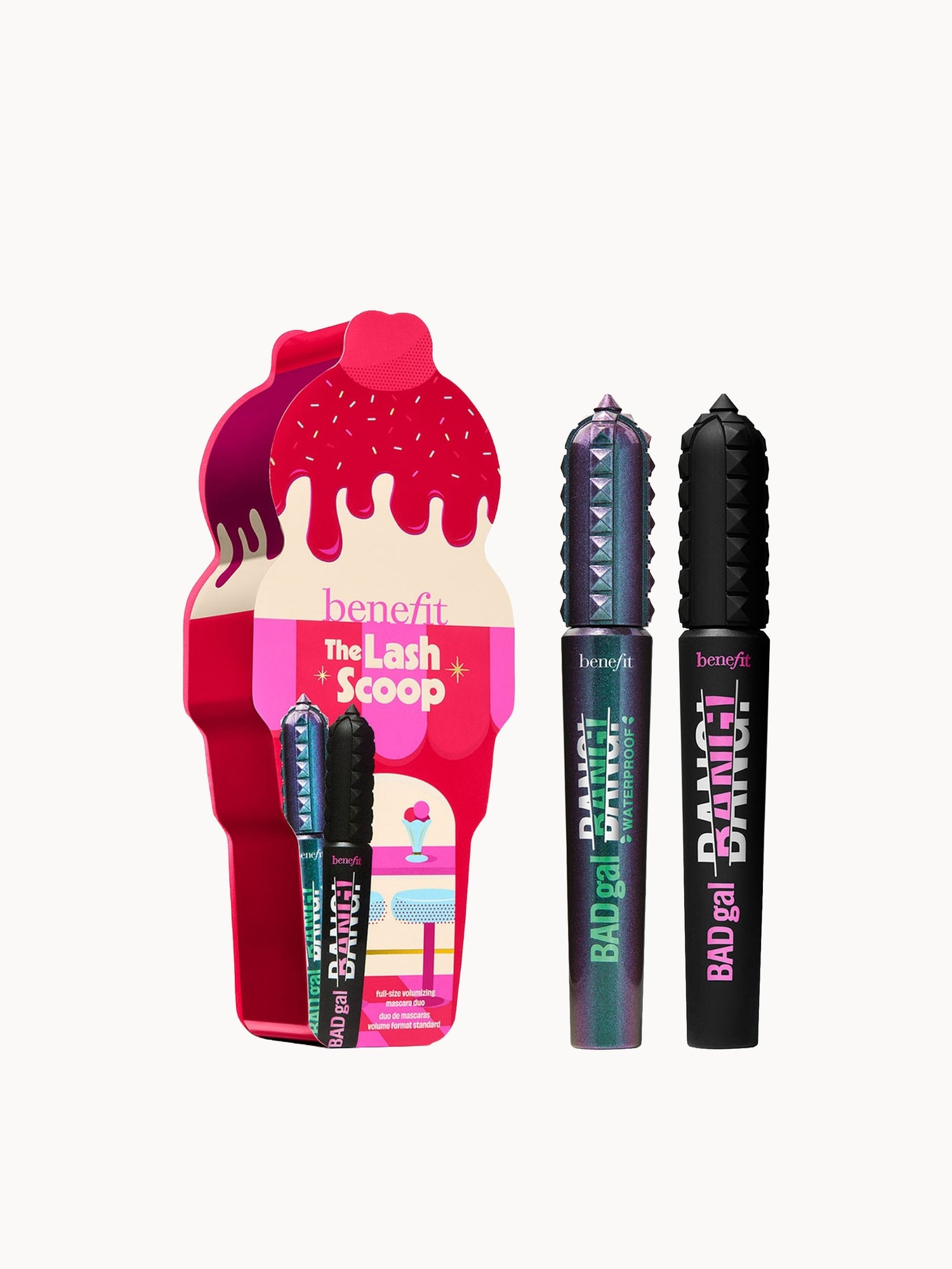 Benefit The Lash Scoop, Badgal BANG Waterproof Mascara Duo Gift Set