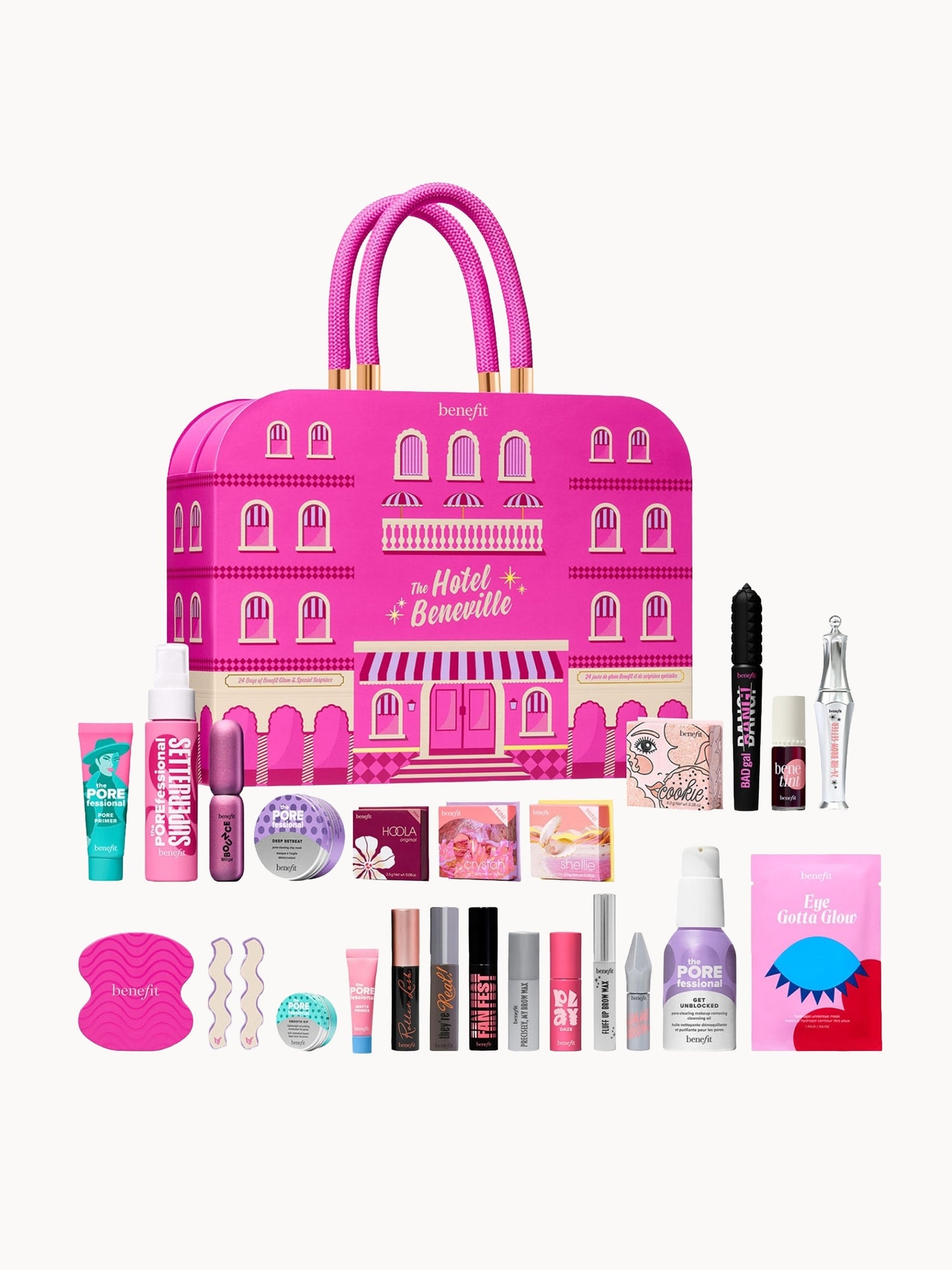 Benefit The Hotel Beneville, 24-piece Beauty Advent Calendar