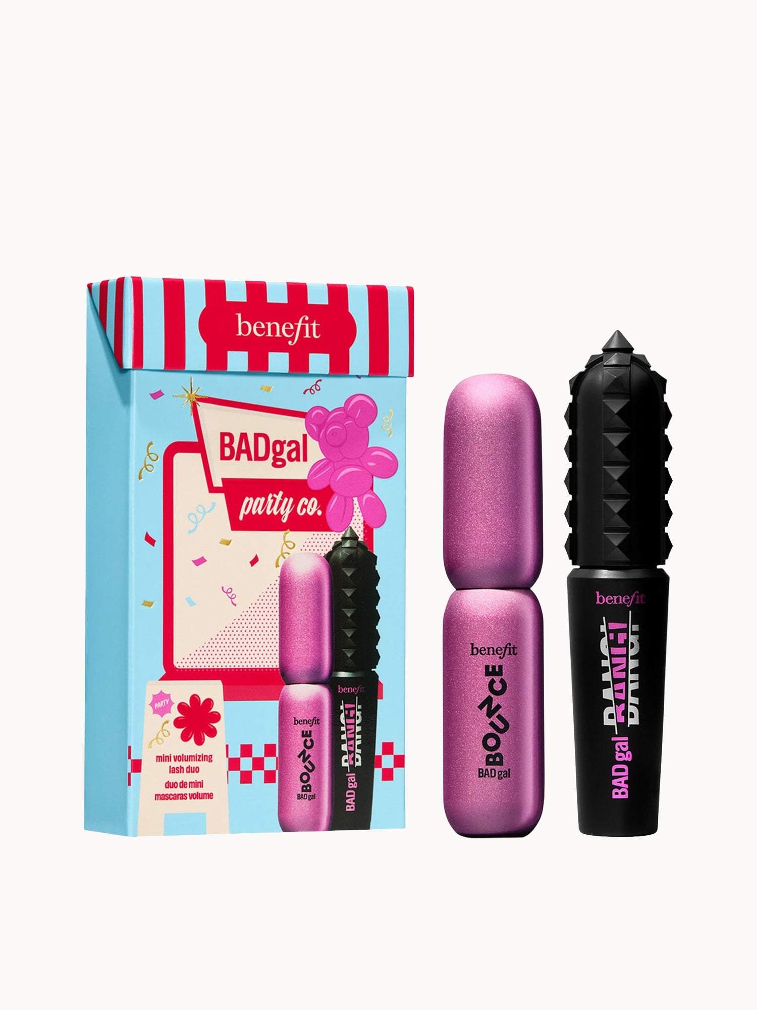 Benefit BADgal Party Co, Volumising Mini Mascara Duo Stocking Filler