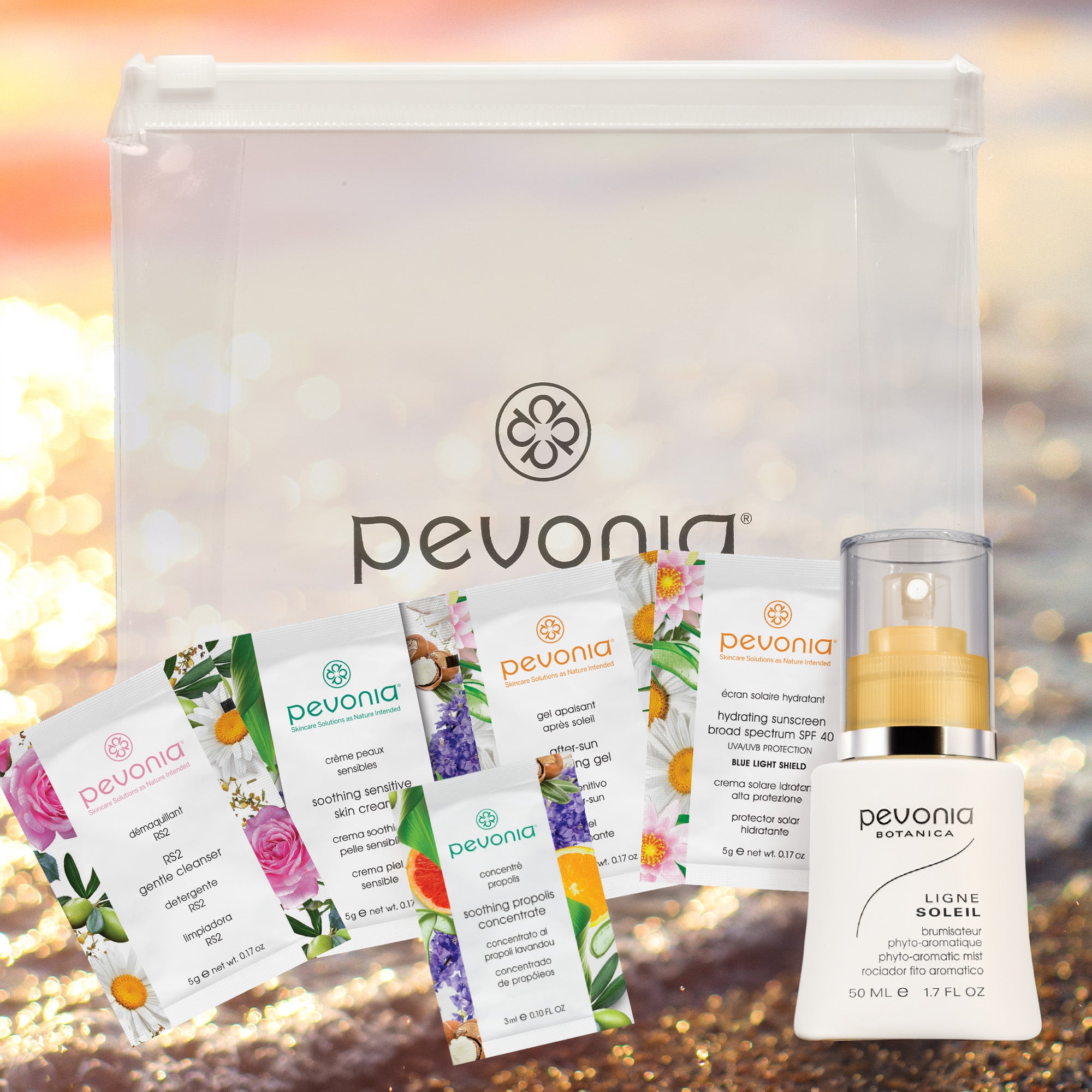 Pevonia Summer Skin SOS 7-Piece Gift Set