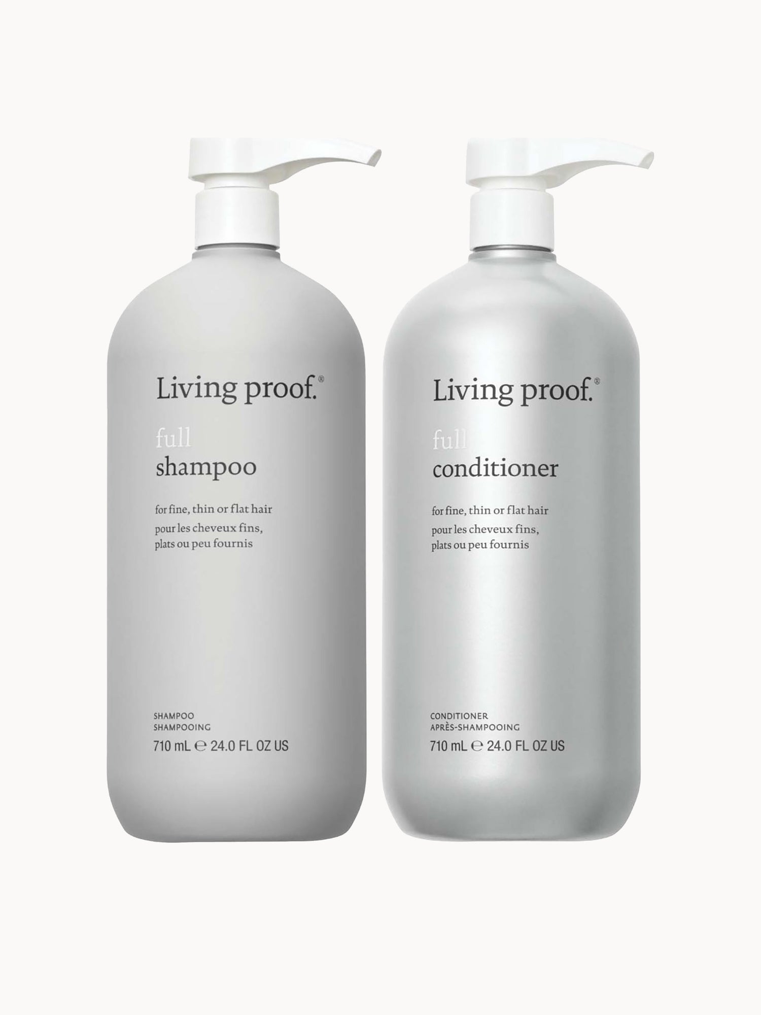Exclusive Living Proof Full Shampoo and Conditioner Jumbo Bundle for Volume, Bounce and Shine 710ml