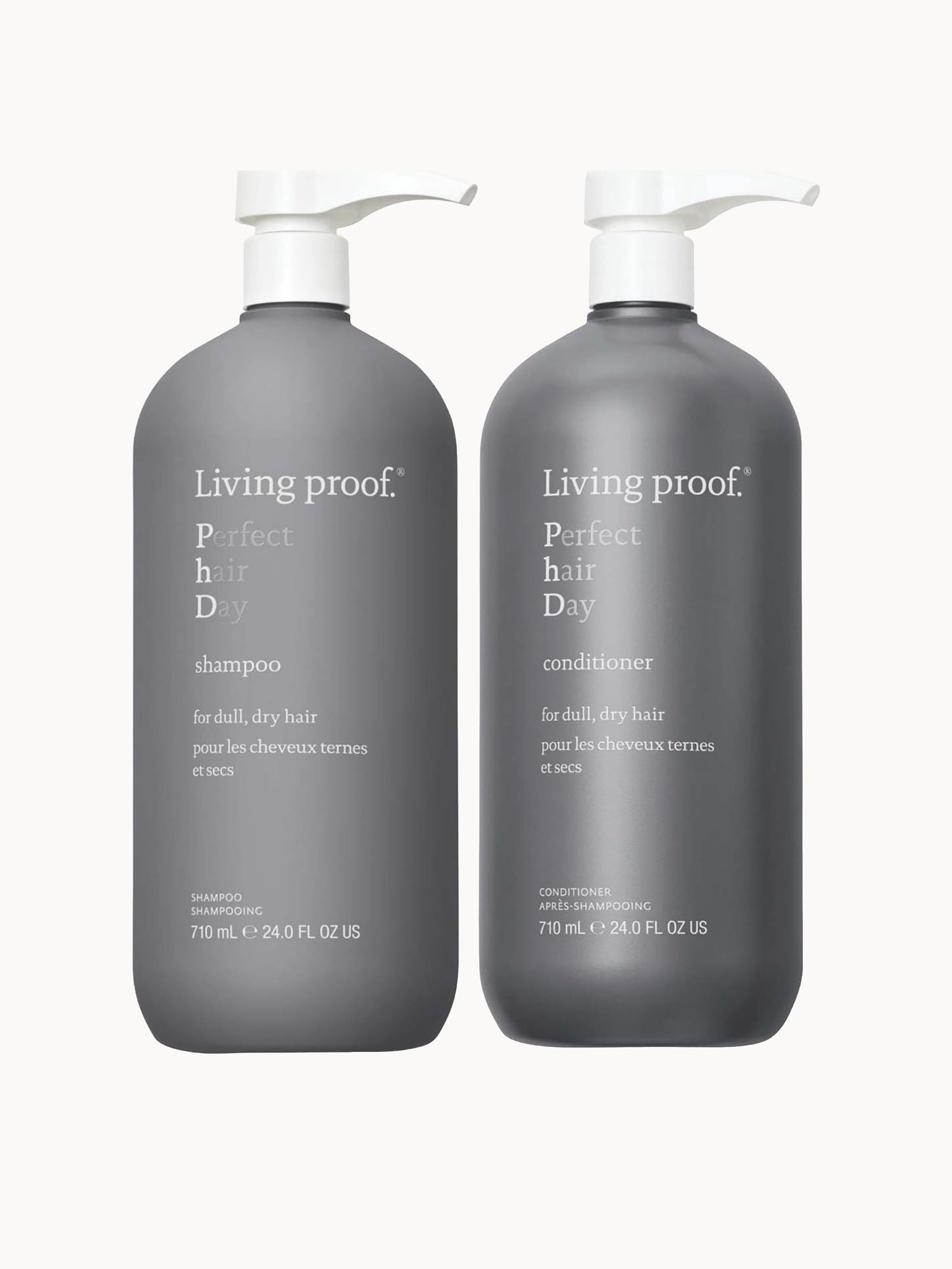 Exclusive Living Proof Perfect Hair Day Shampoo and Conditioner Jumbo Bundle for Hydration, Softness and Shine 710ml