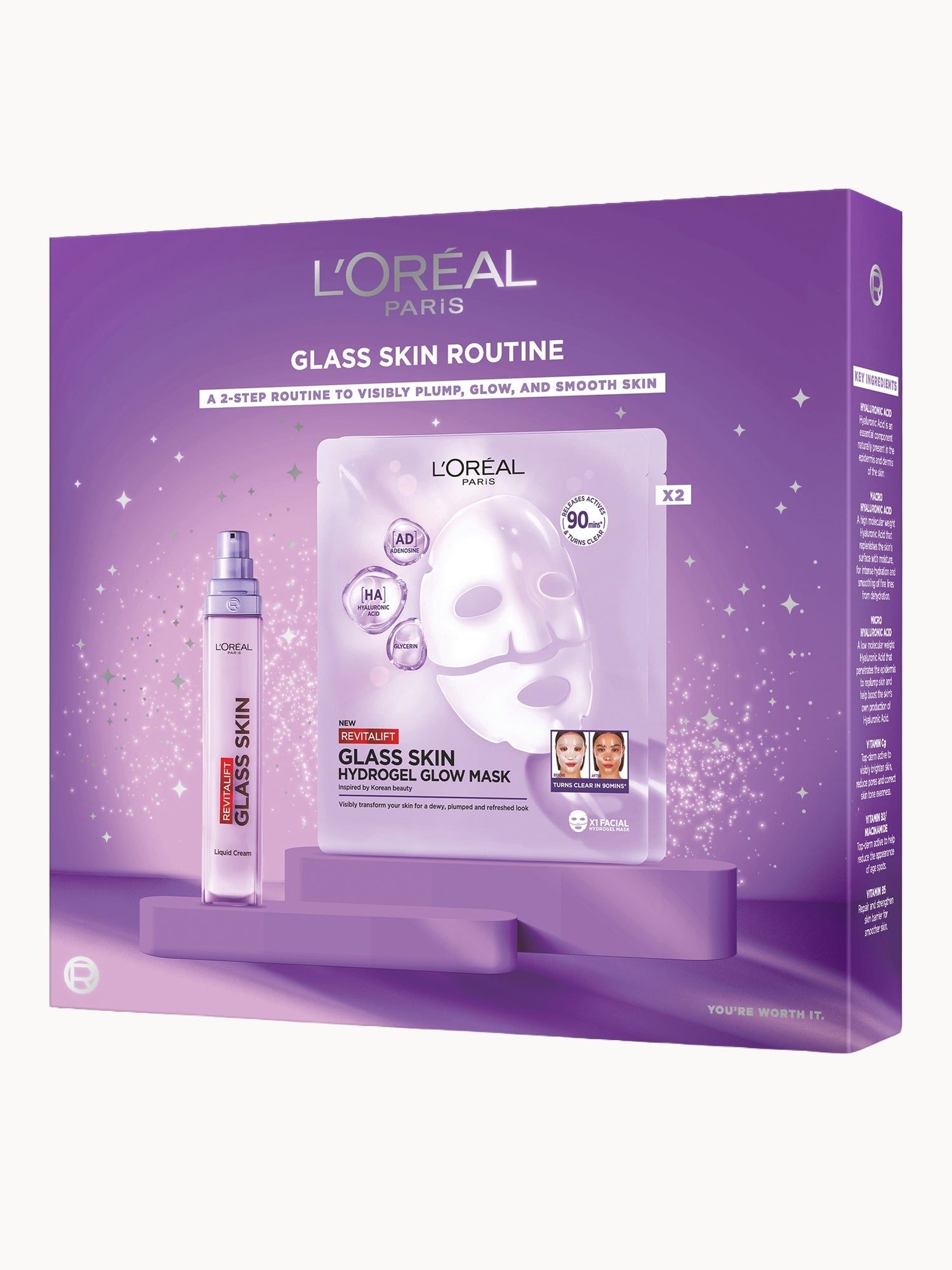 L'Oréal Paris Revitalift Filler Glass Skin Gift Set