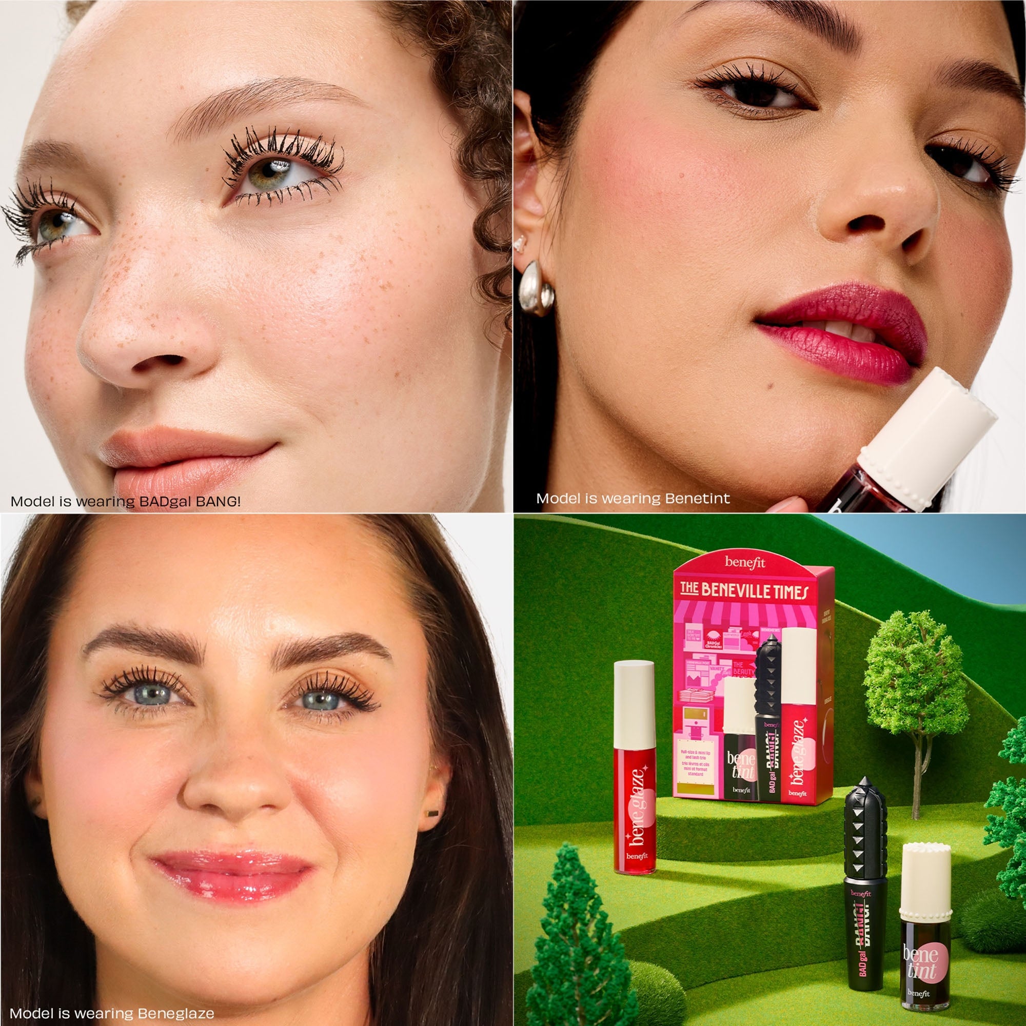 新品　benefit メイクアップセット Benefit The Beneville Times, Benetint Lip Tint, Limited Edition