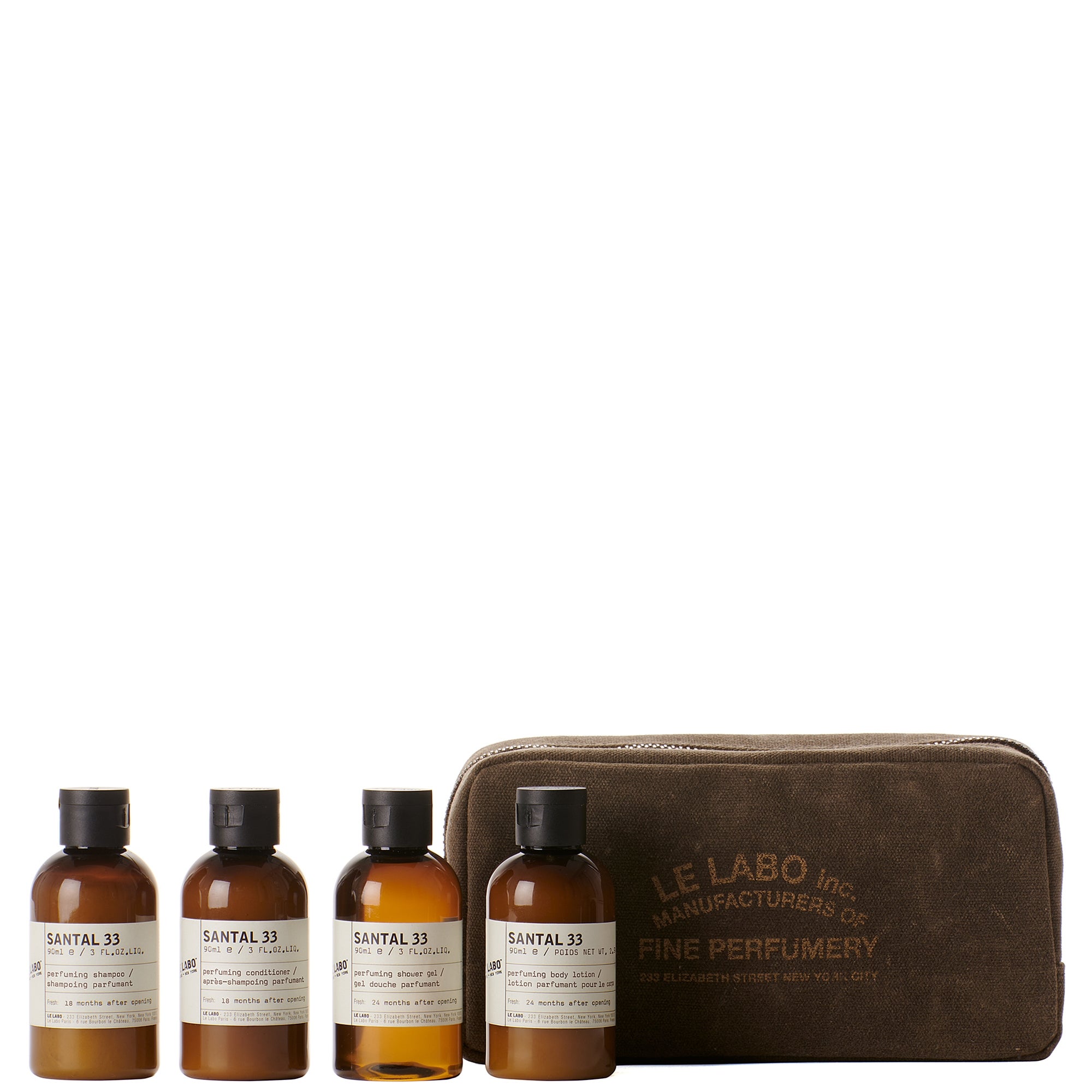 Le Labo Travel Set Santal 33 4 x 90ml | Cult Beauty