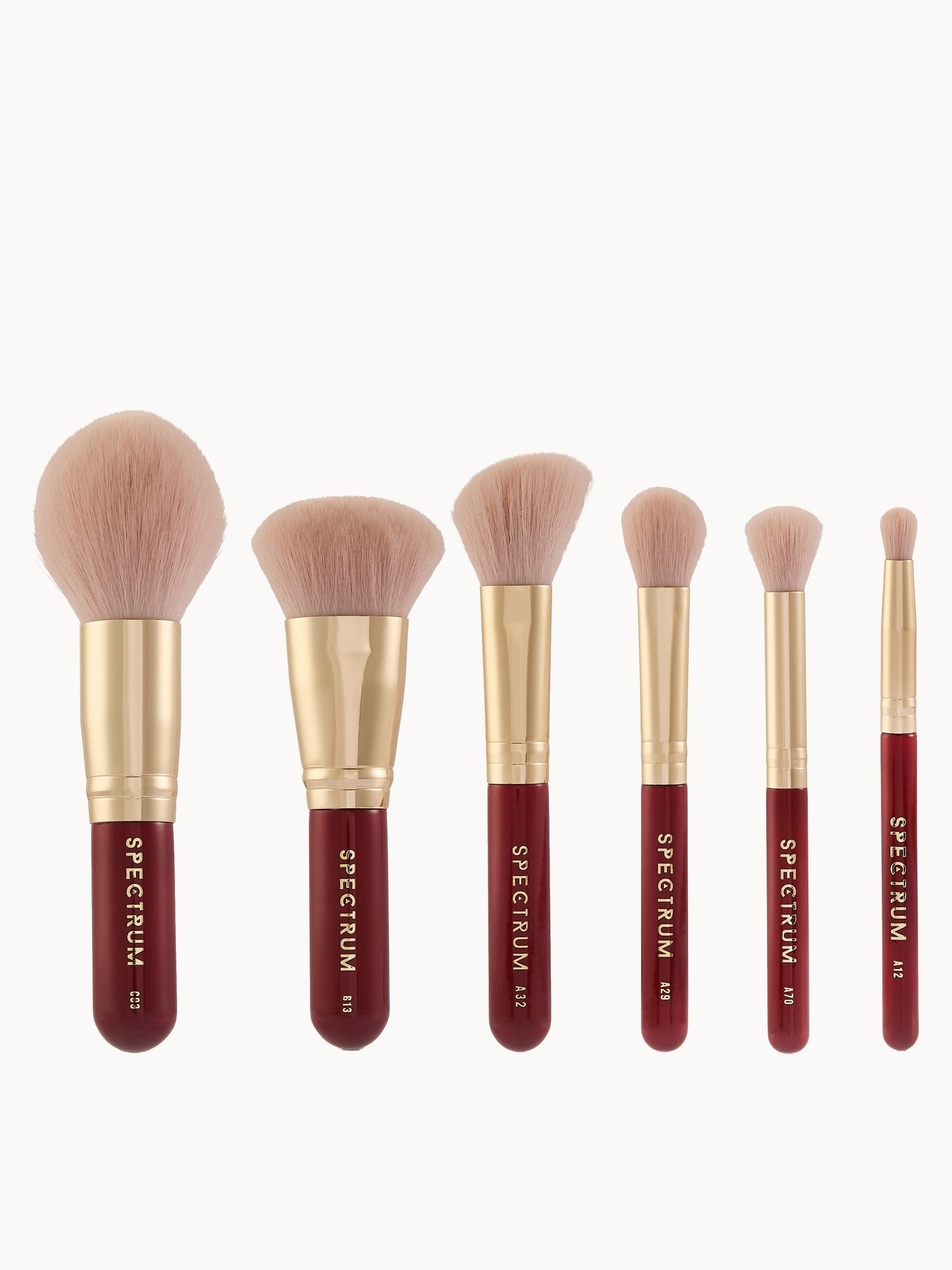 Spectrum Collections Little Luxuries 6-Piece Mini Makeup Brush Set