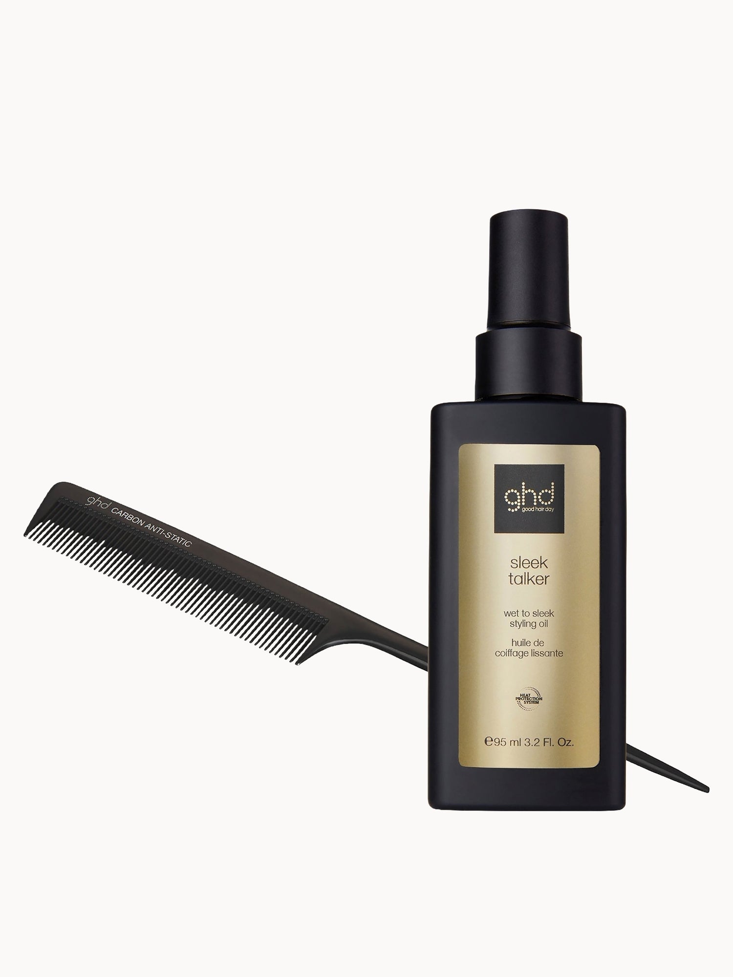 ghd Styling Oil & Sectioning Tail Comb