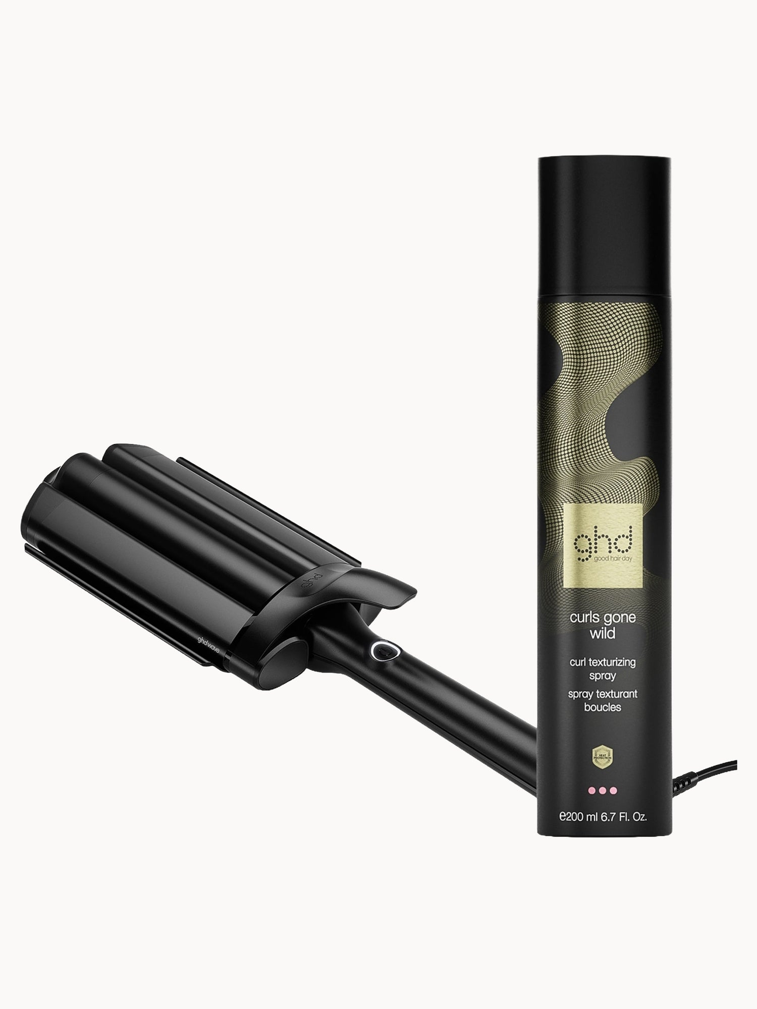 ghd Waver with Texturizing Spray Set