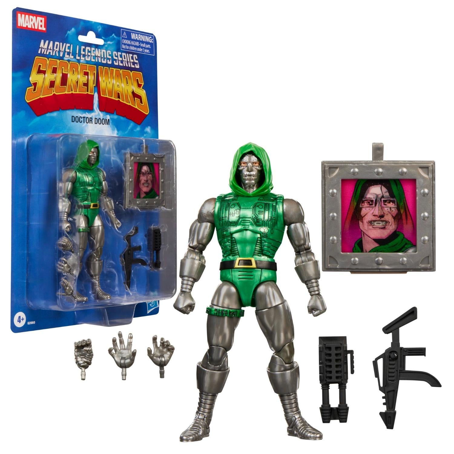Marvel Legends Series Secret Wars Doctor Doom, Retro Fantastic