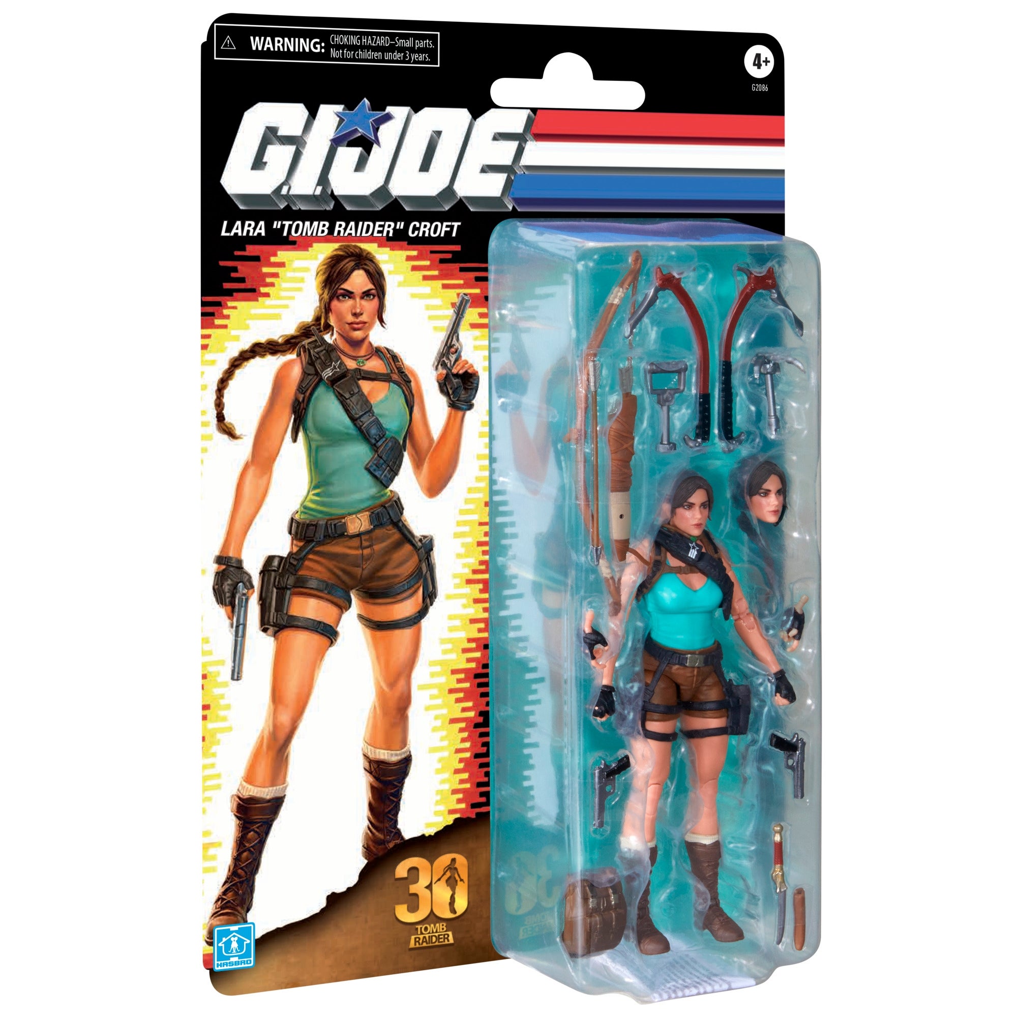G.I. Joe Classified Series Retro Cardback Collaborative Lara Croft