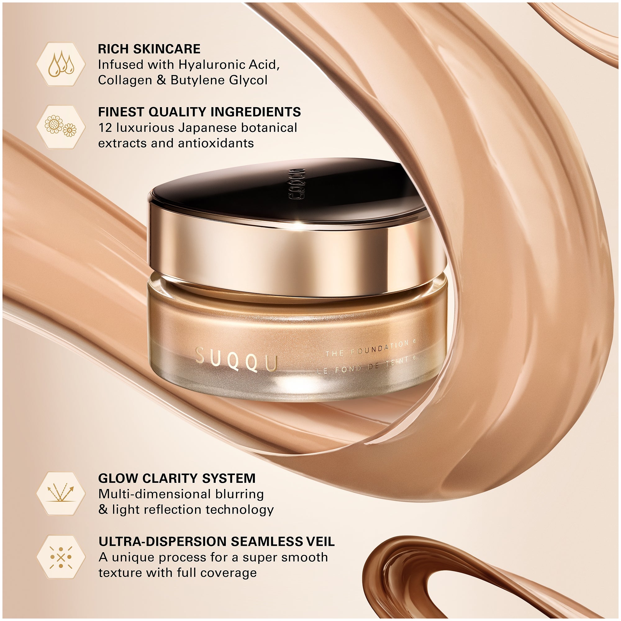 SUQQU THE FOUNDATION e 30g (Various Shades) | Cult Beauty
