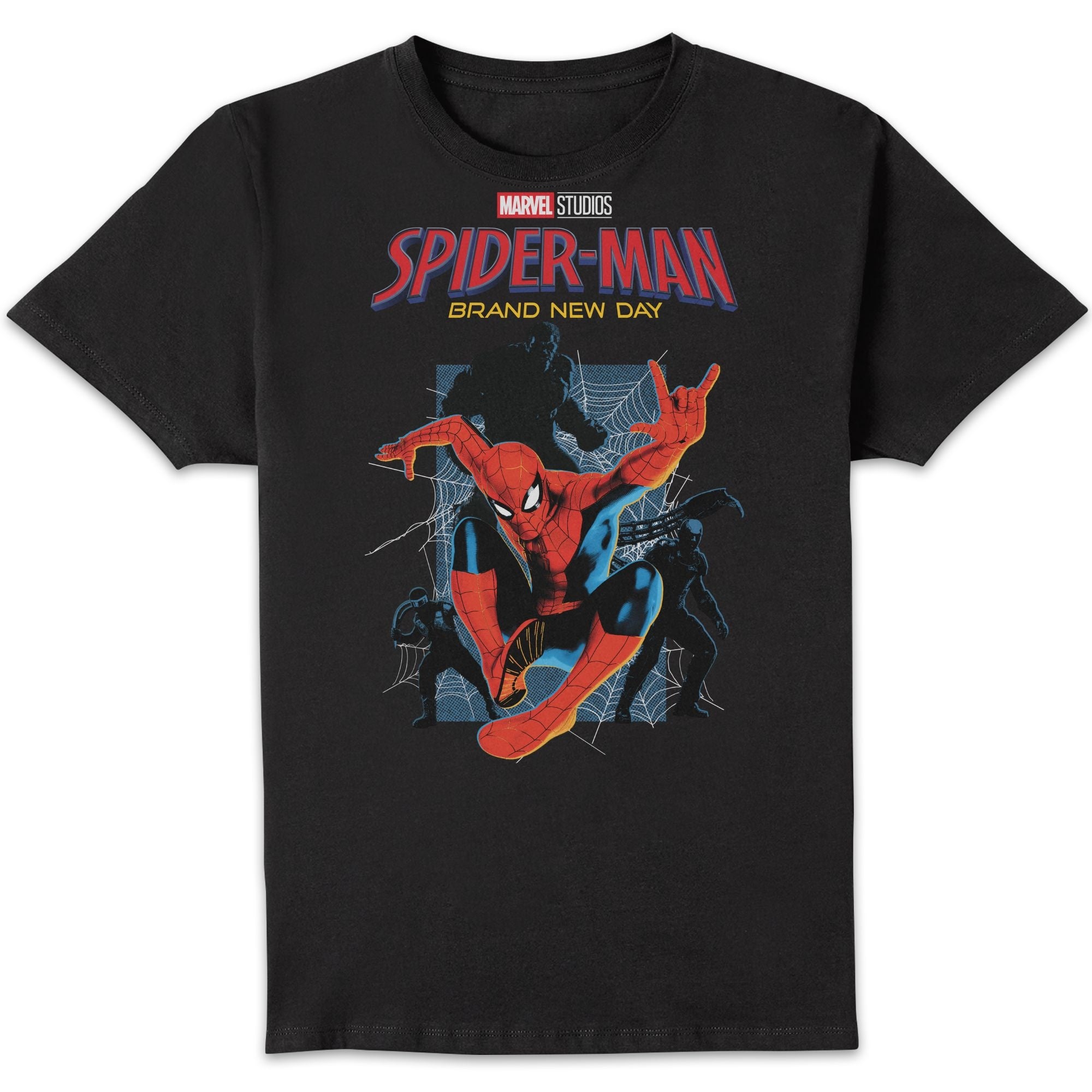 Spider-Man: Brand New Day - Web Shot T-Shirt - Black - M | Zavvi UK