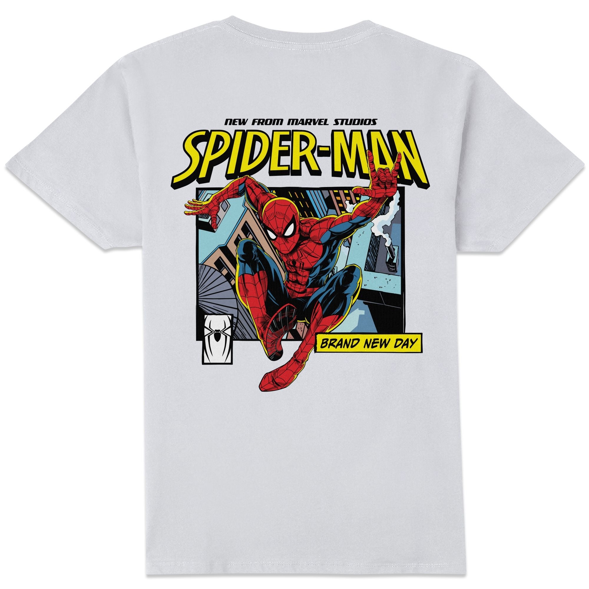 Spider-Man: Brand New Day Movie - Pose T-Shirt - White - XXL