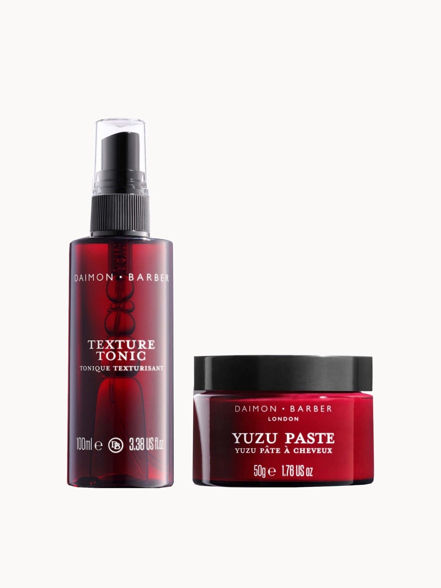 DAIMON BARBER Natural Texture Duo - Lightweight Styling Routine