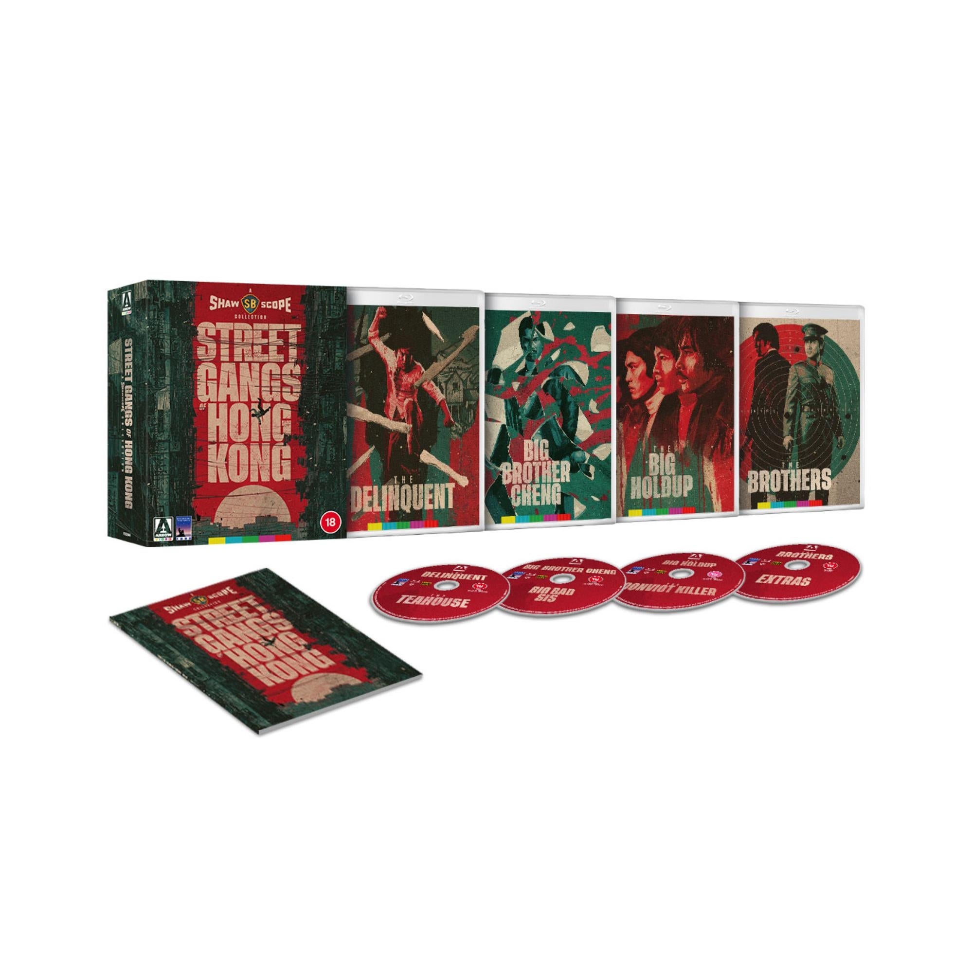 Shawscope Presents: Street Gangs of Hong Kong Limited Edition Blu