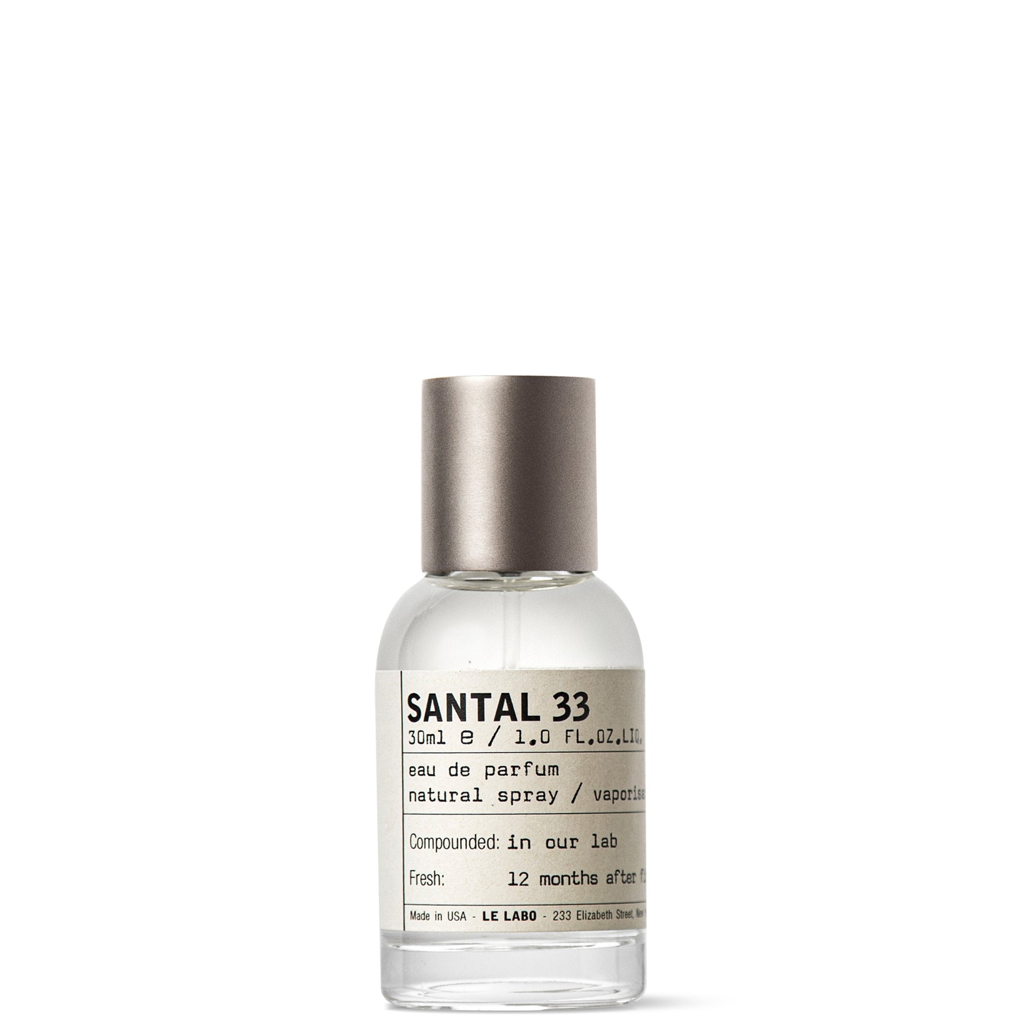Le Labo Santal 33 Eau de Parfum 30ml | Cult Beauty