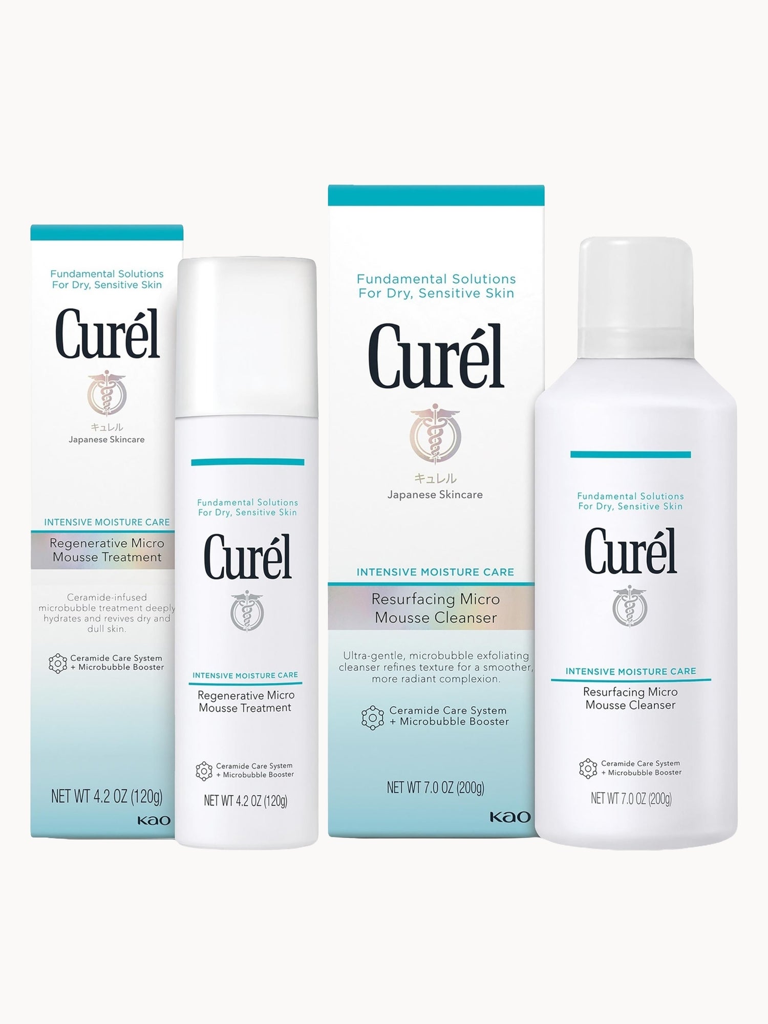 Curél The Micro Mousse Smooth Skin Duo