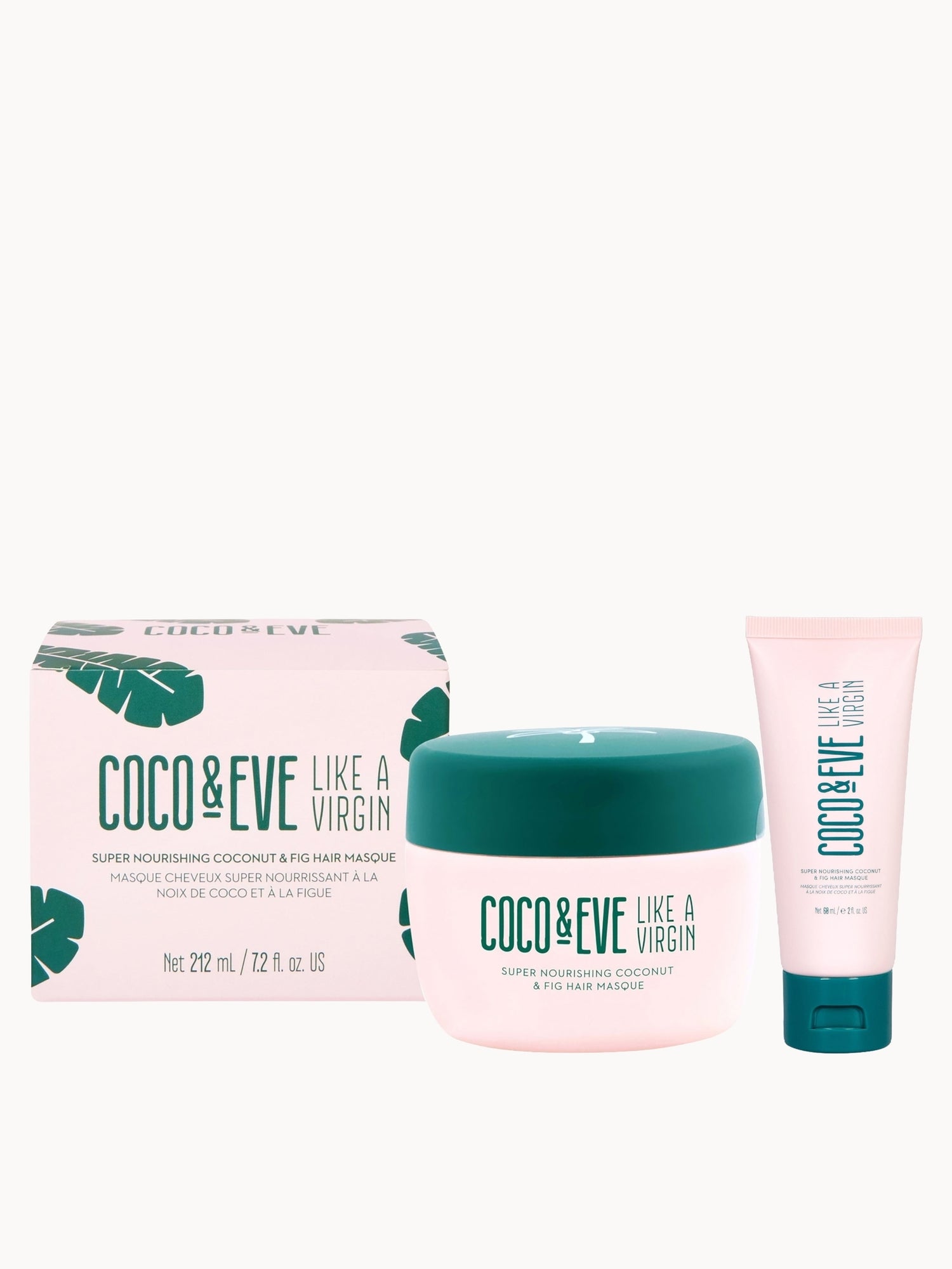 Coco & Eve Like a Virgin Hair Mask Home & Away Duo