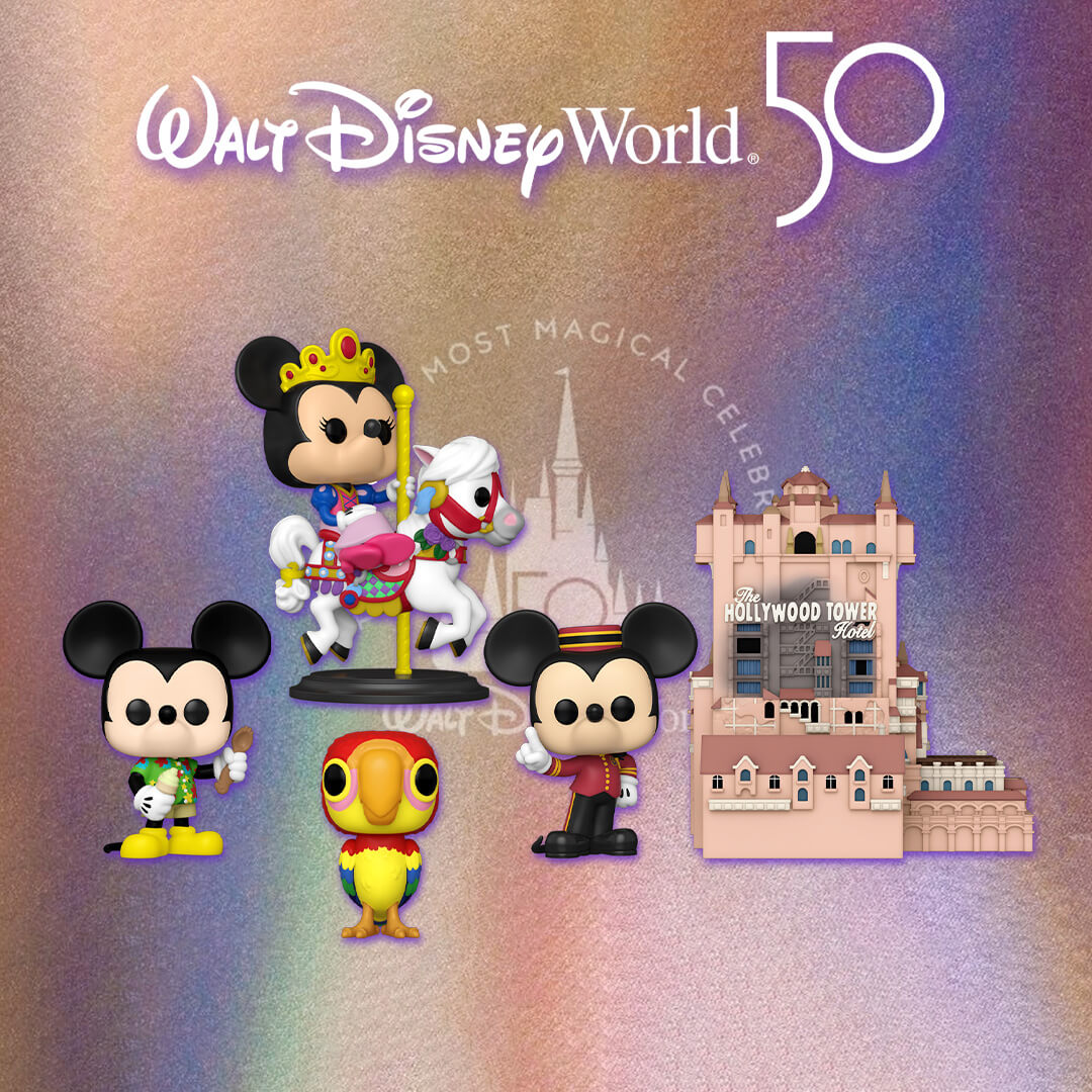 Funko POP Walt Disney World 50th - Aloha Mickey Mouse green